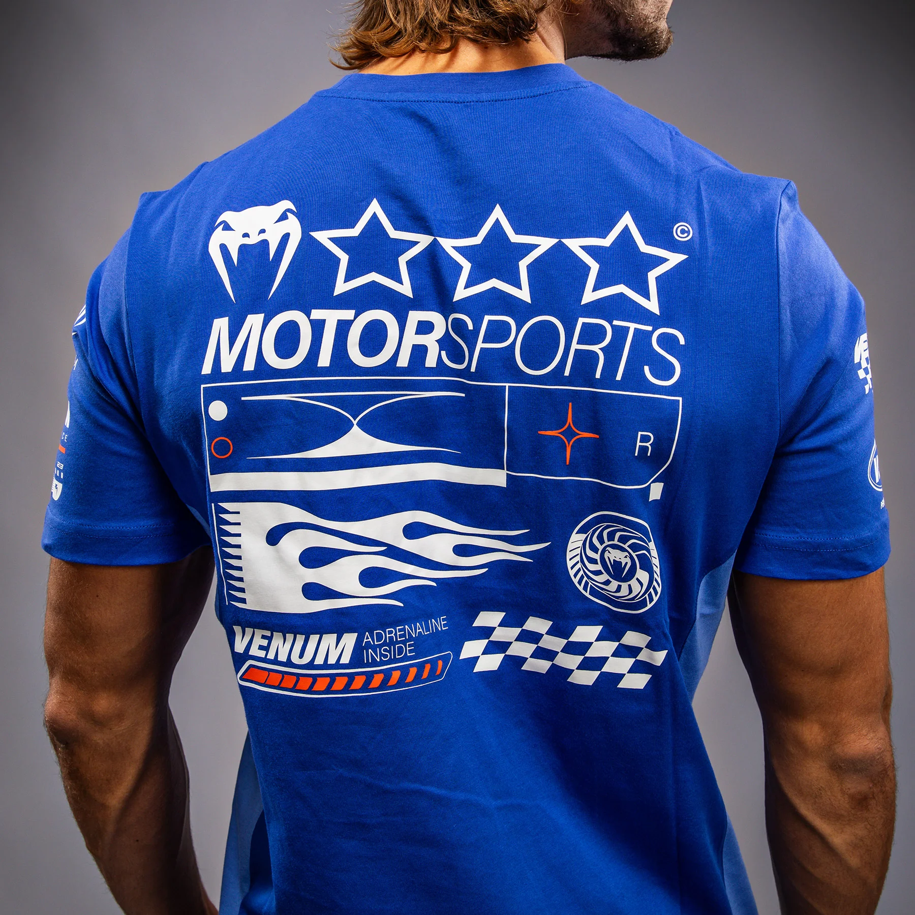 Venum Motorsport T-Shirt - Königsblau - Image 11