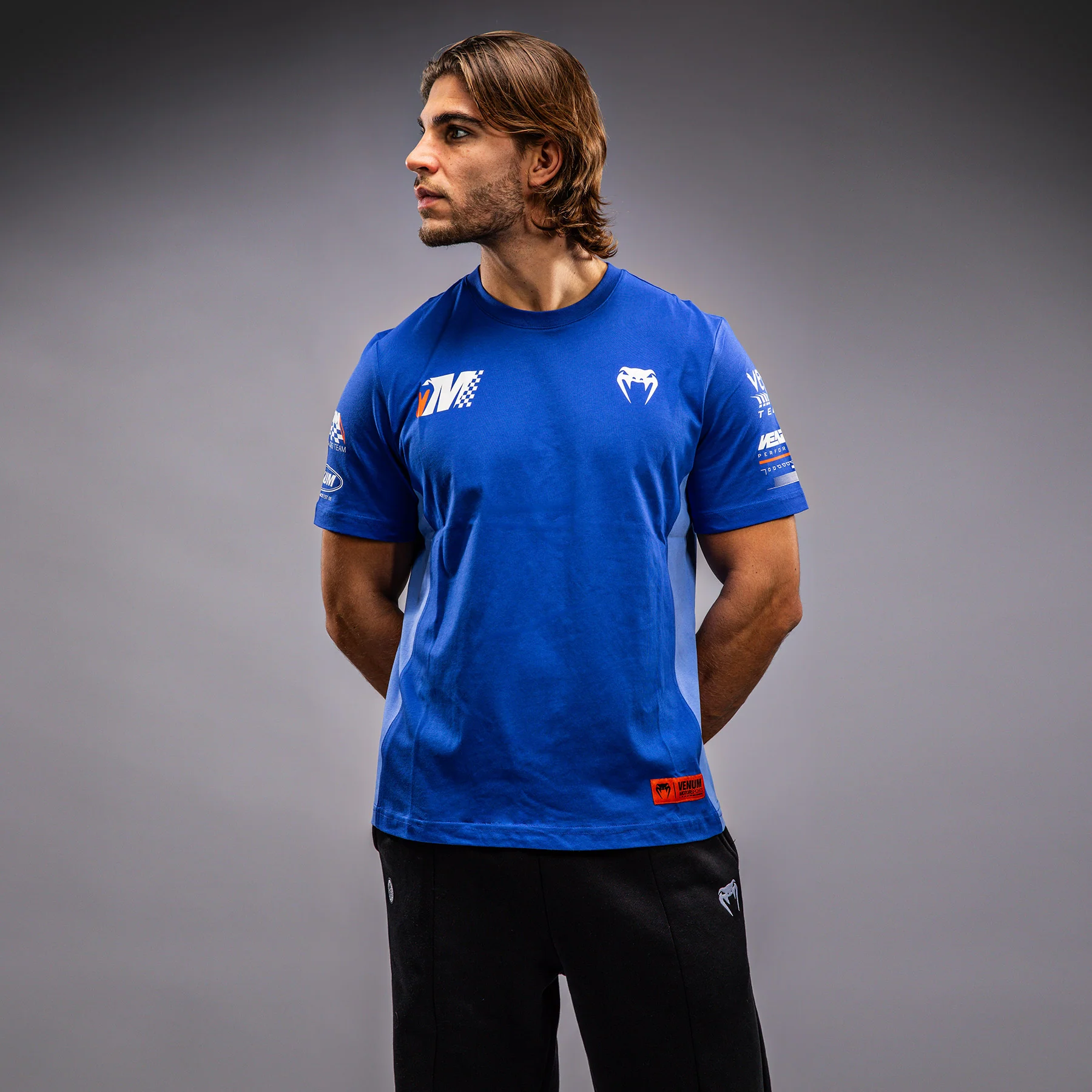 Venum Motorsport T-Shirt - Königsblau - Image 3