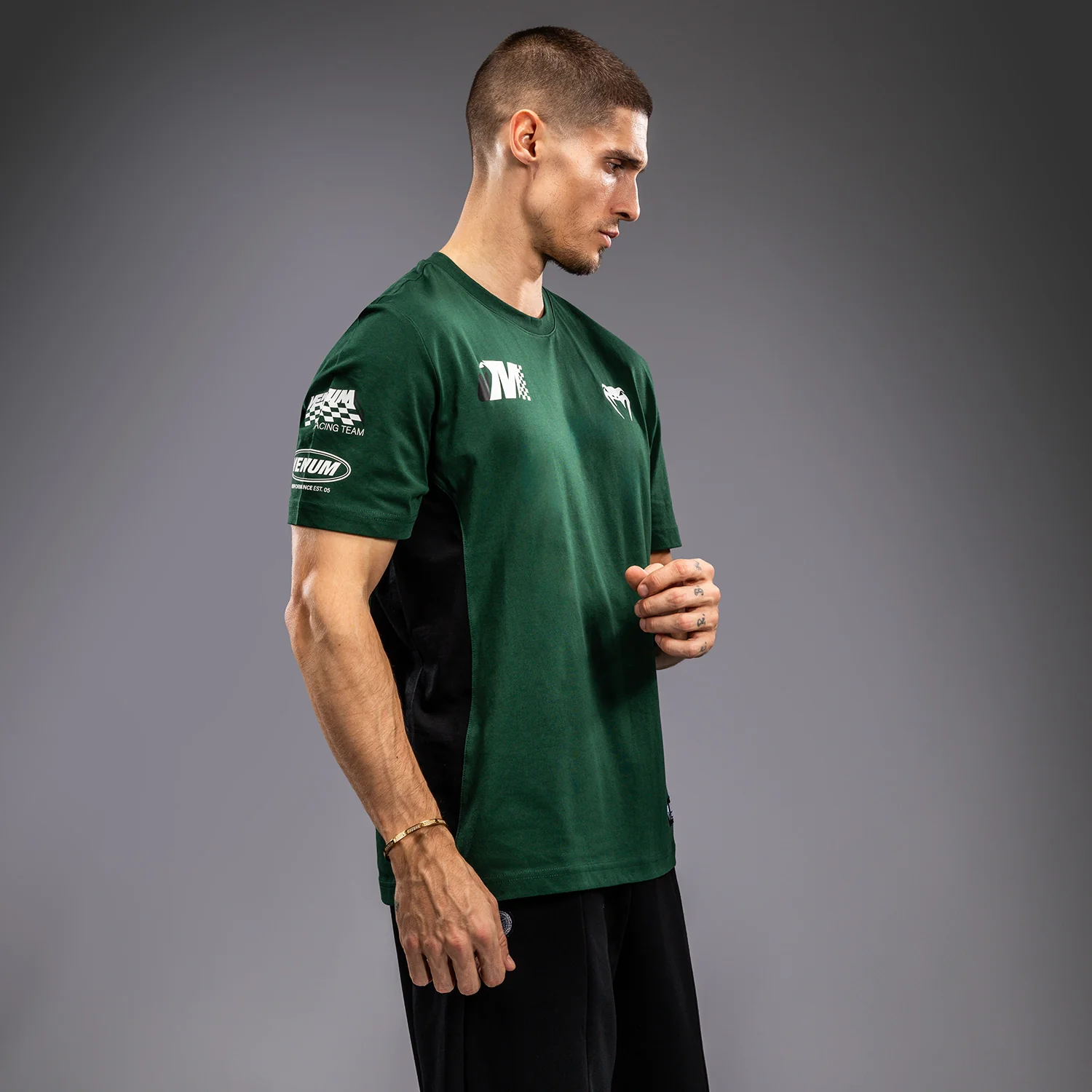 Venum Motorsport T-Shirt - Tiefes Wald - Image 3