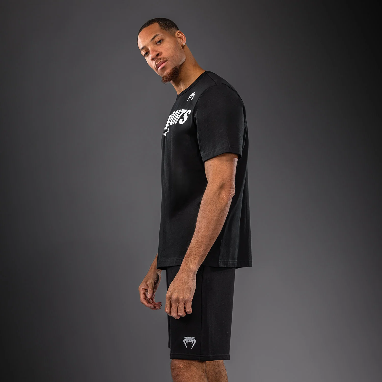 Venum Motorsports VT T-Shirt – Schwarz/Weiß - Image 2