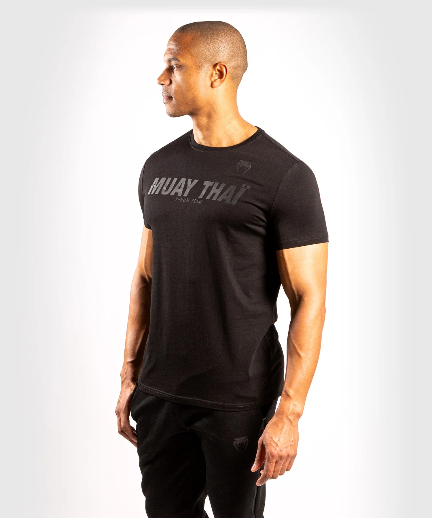 Venum Muay Thai VT T-Shirt - Schwarz/Matt - Image 3