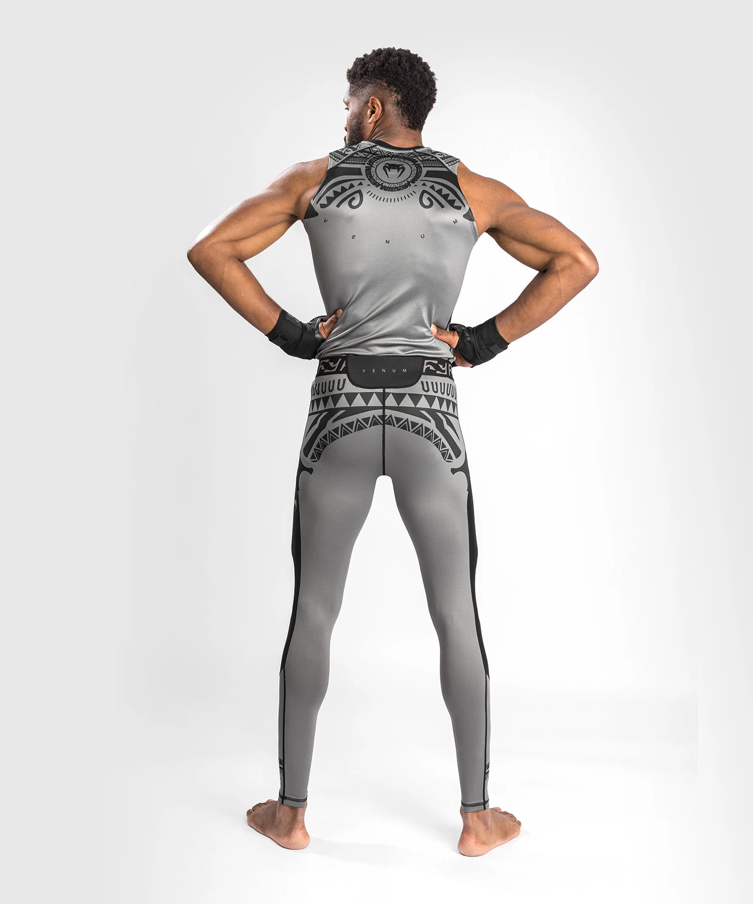 Venum Nakahi Compression Pants – Grau - Image 3