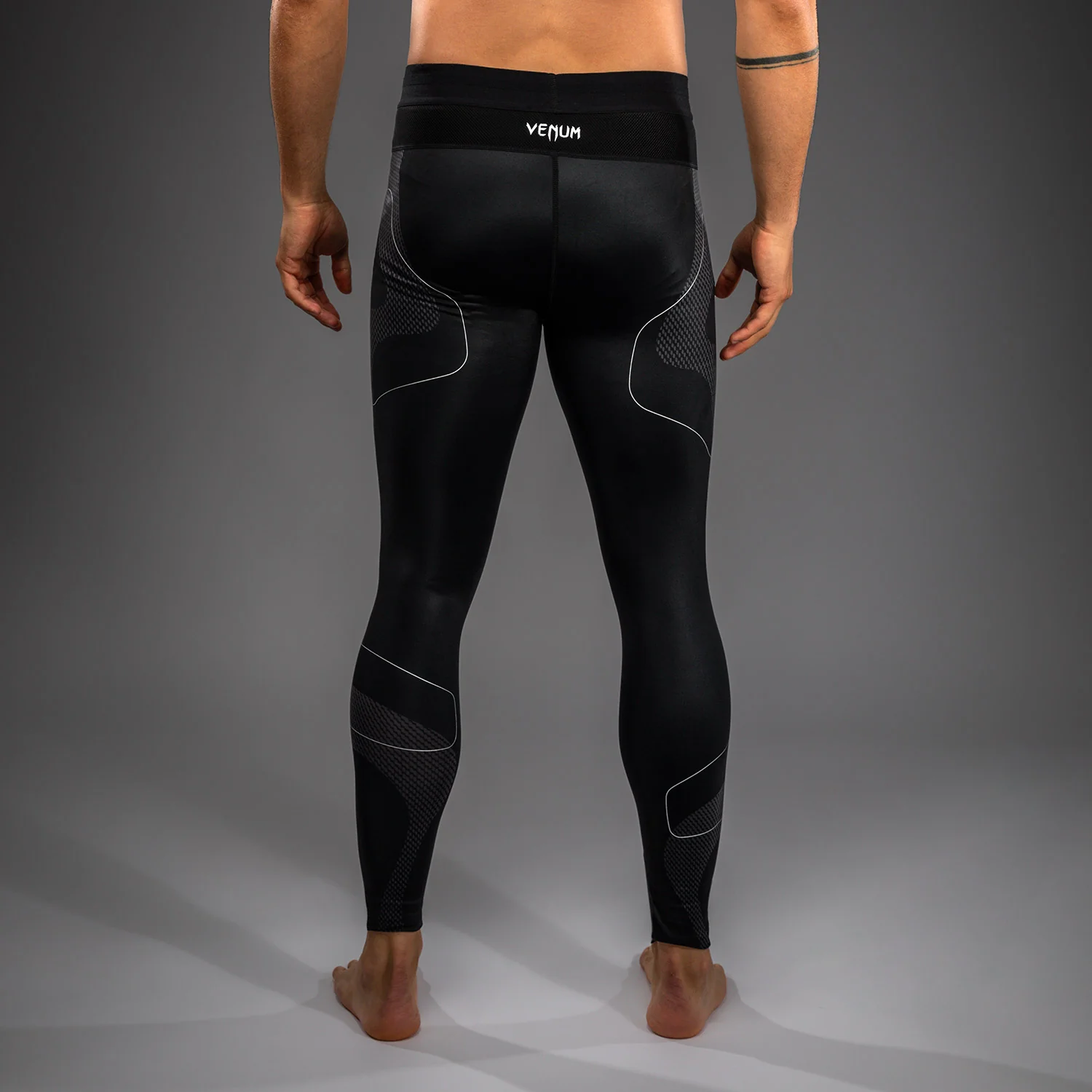 Venum Nexus Spats – Schwarz/Silber - Image 5