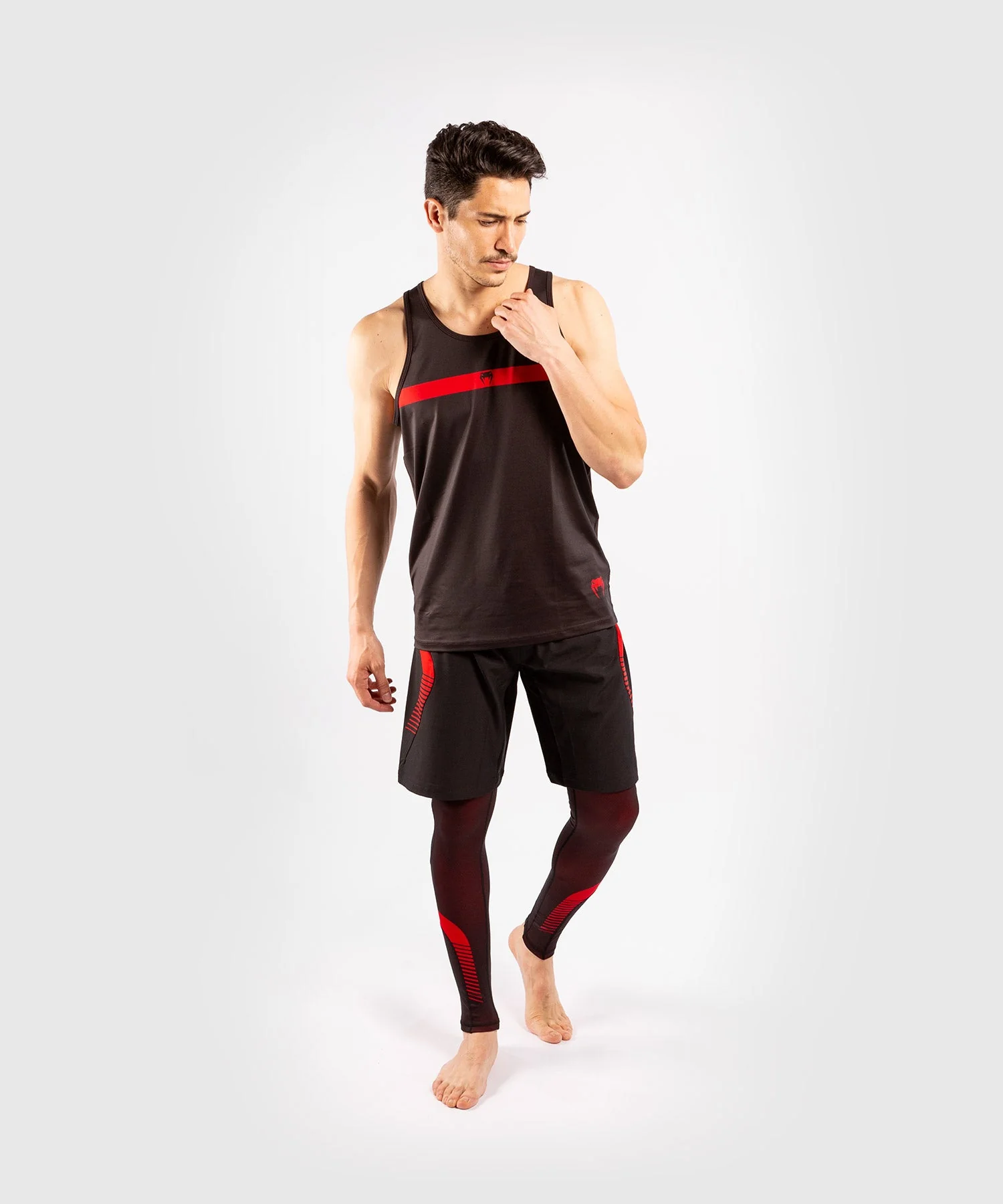 Venum No Gi 3.0 Fightshorts - Schwarz/Rot - Image 9