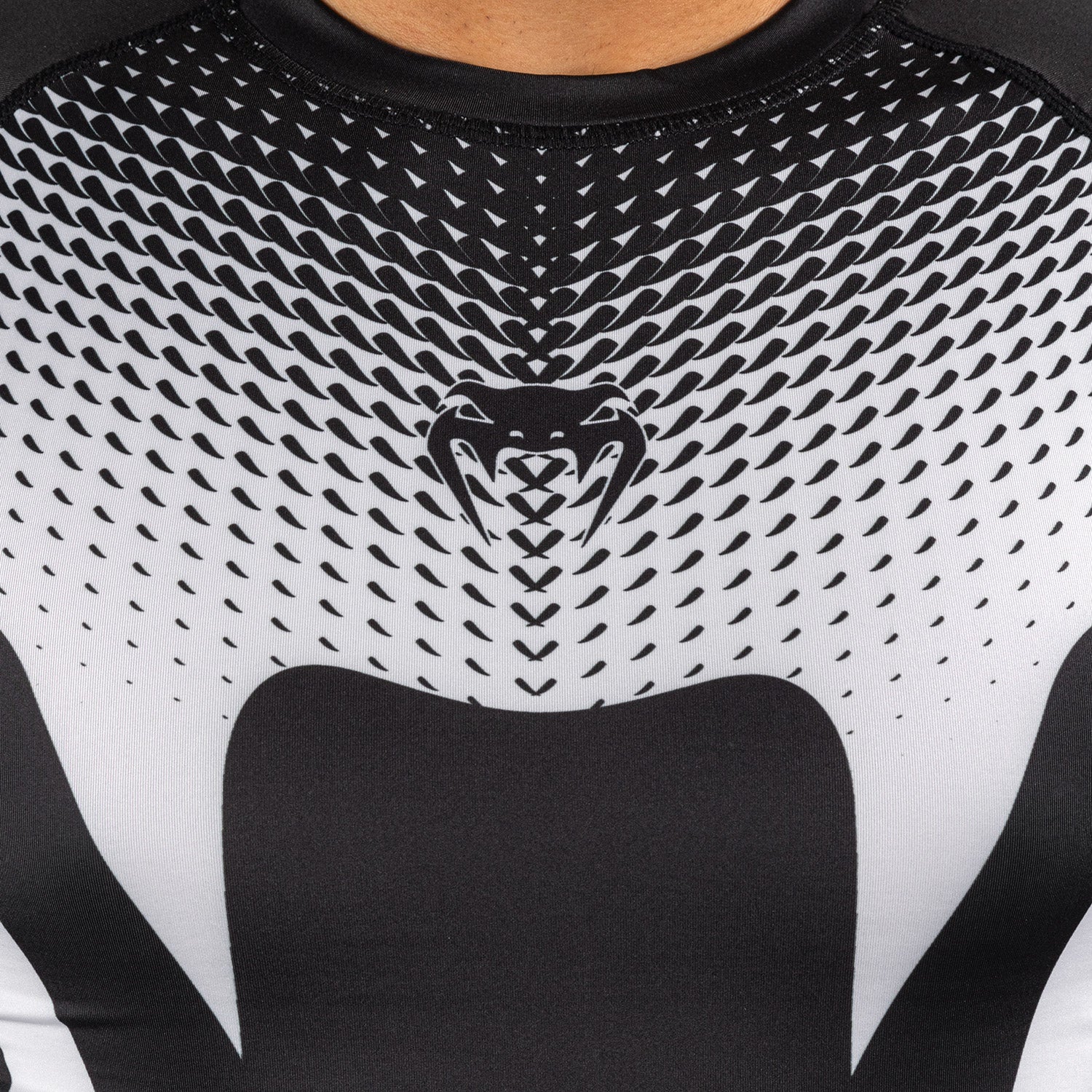 Venum No Gi Rashguards - Schwarz/Weiß - Image 4