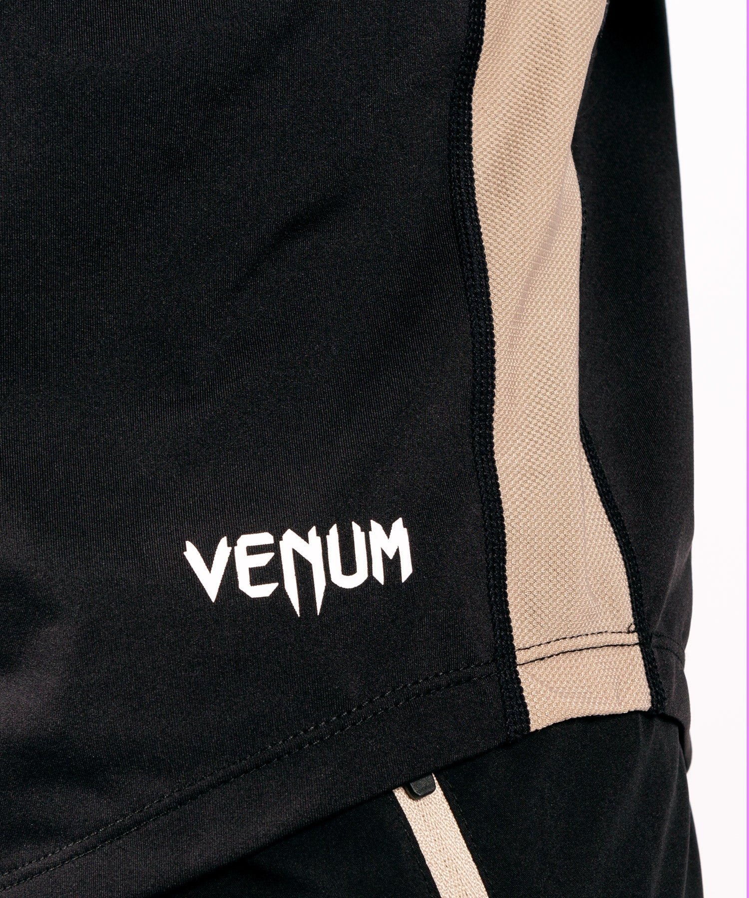 Venum Origins Dry Tech T-Shirt - Schwarz/Weiß - Image 7