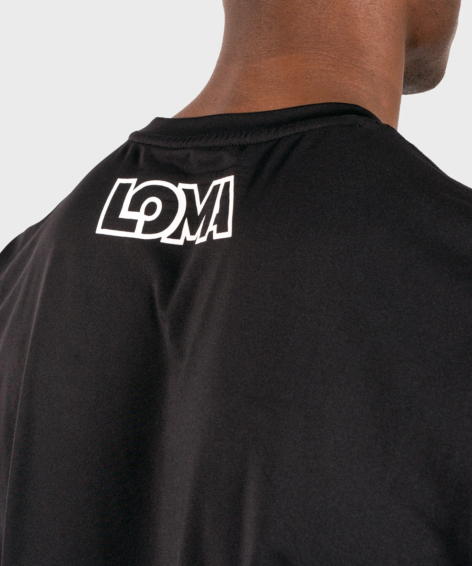 Venum Origins Dry Tech T-Shirt - Schwarz/Weiß - Image 9