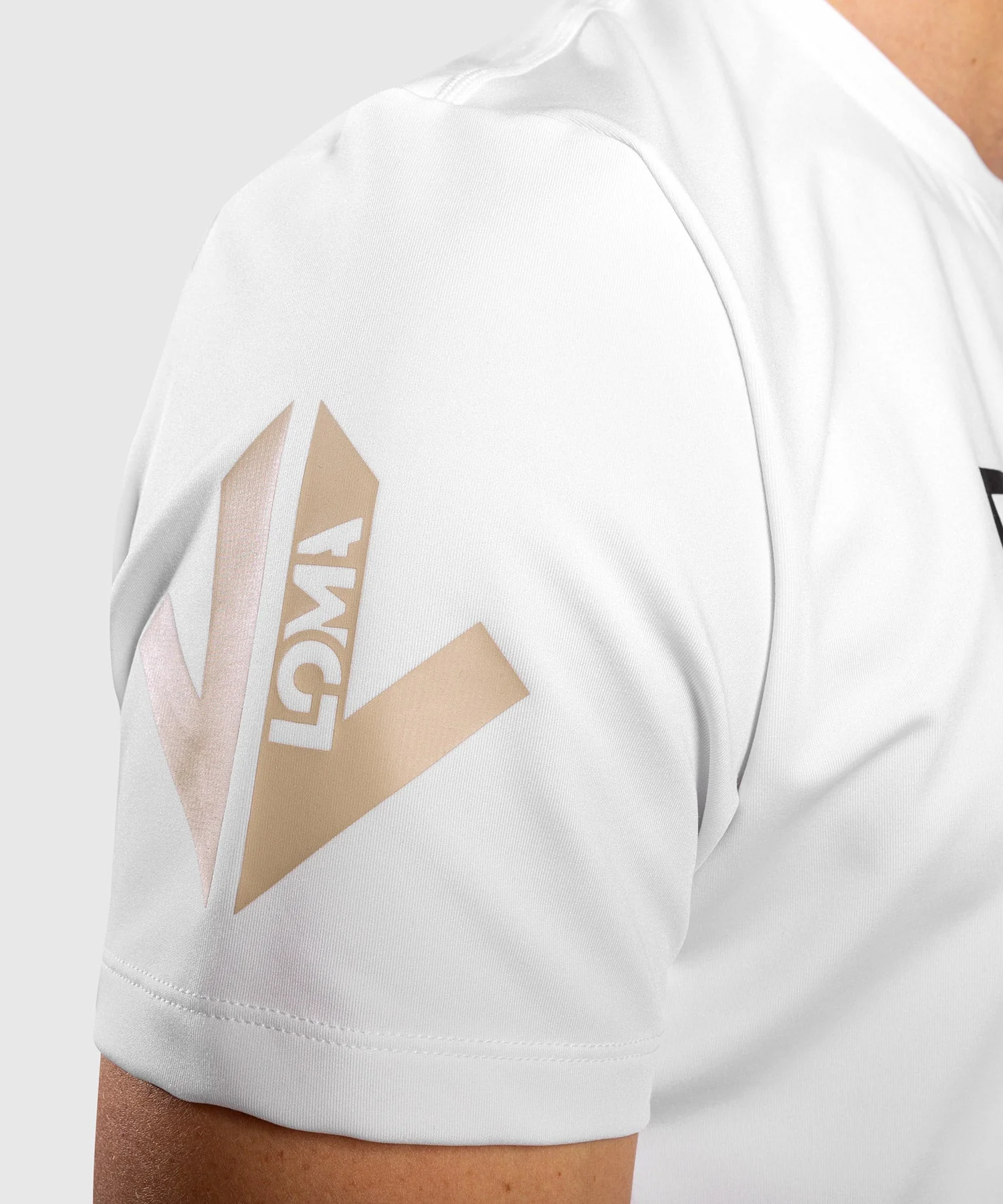 Venum Origins Dry Tech T-Shirt - Weiß/Schwarz - Image 16