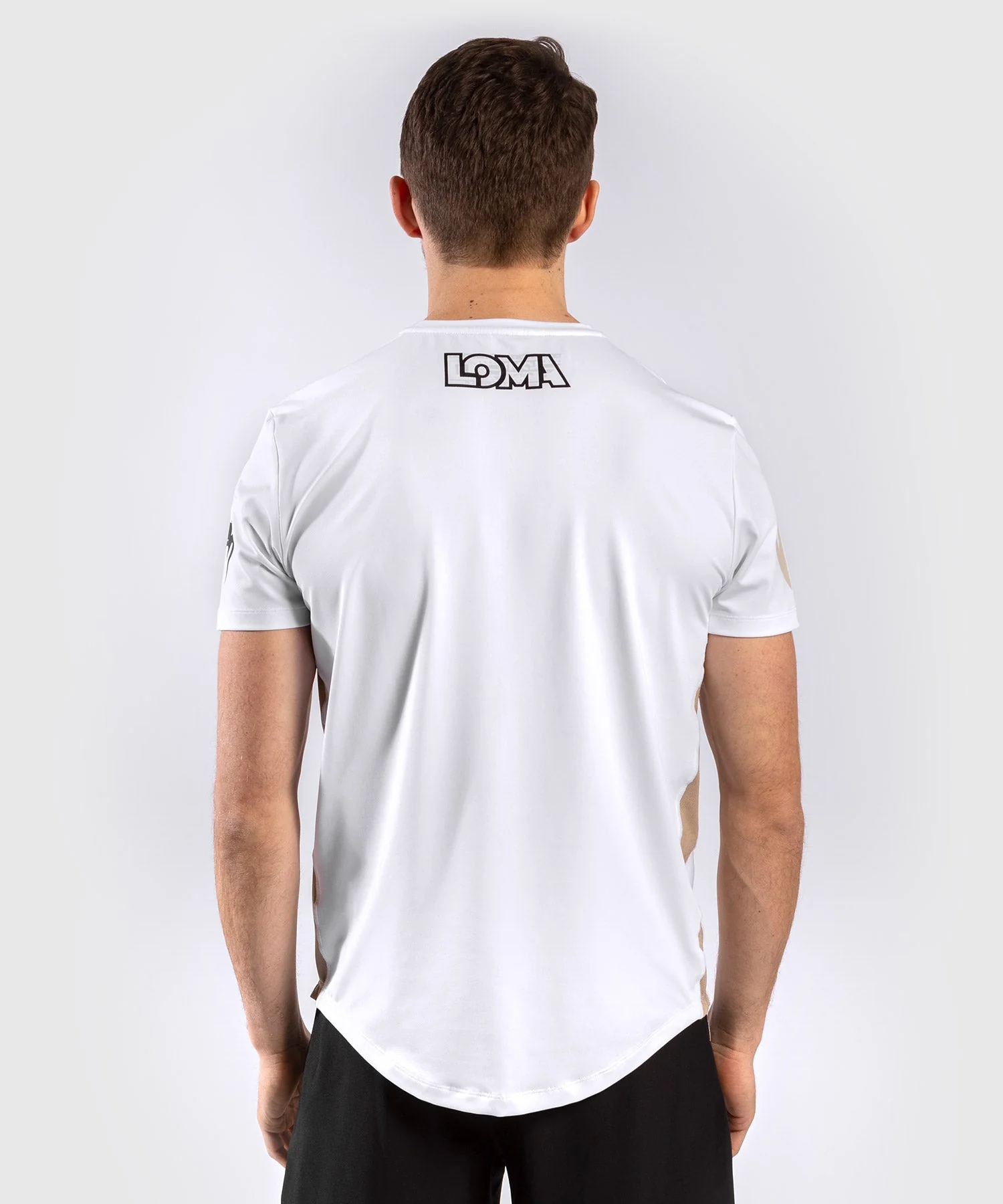 Venum Origins Dry Tech T-Shirt - Weiß/Schwarz - Image 3