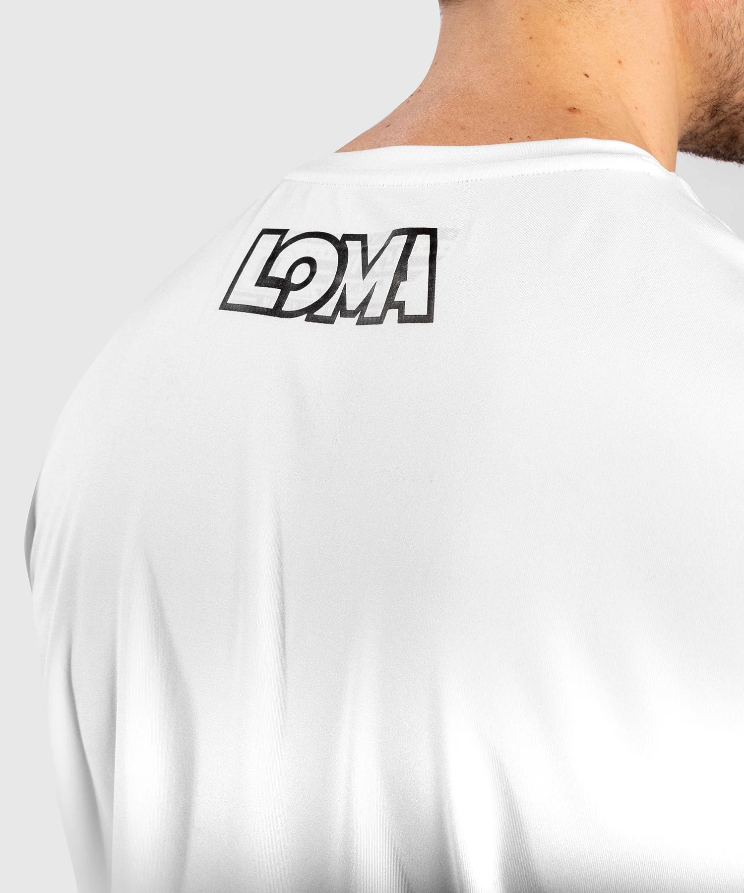 Venum Origins Dry Tech T-Shirt - Weiß/Schwarz - Image 7