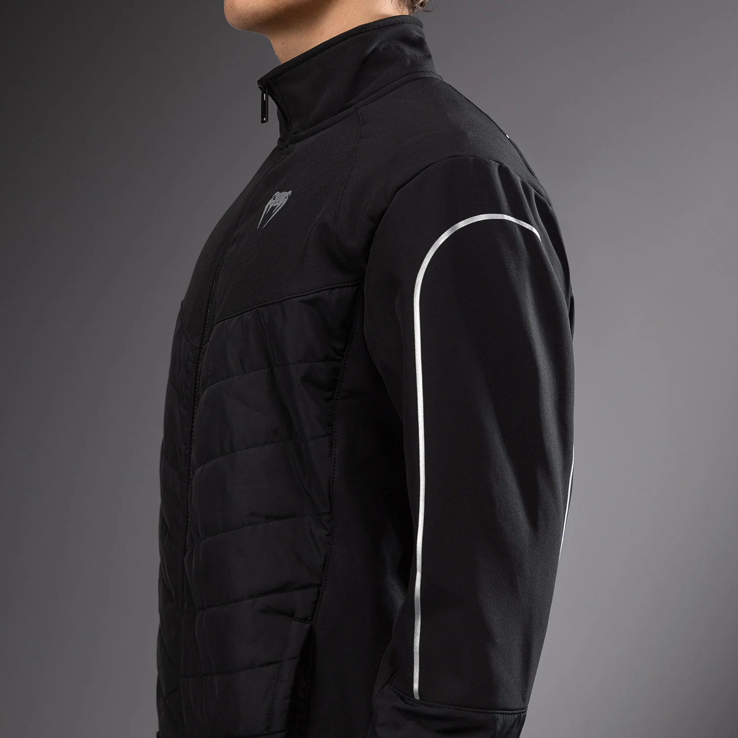 Venum Paddock Softshell Jacke Lange Ärmel - Schwarz - Image 5