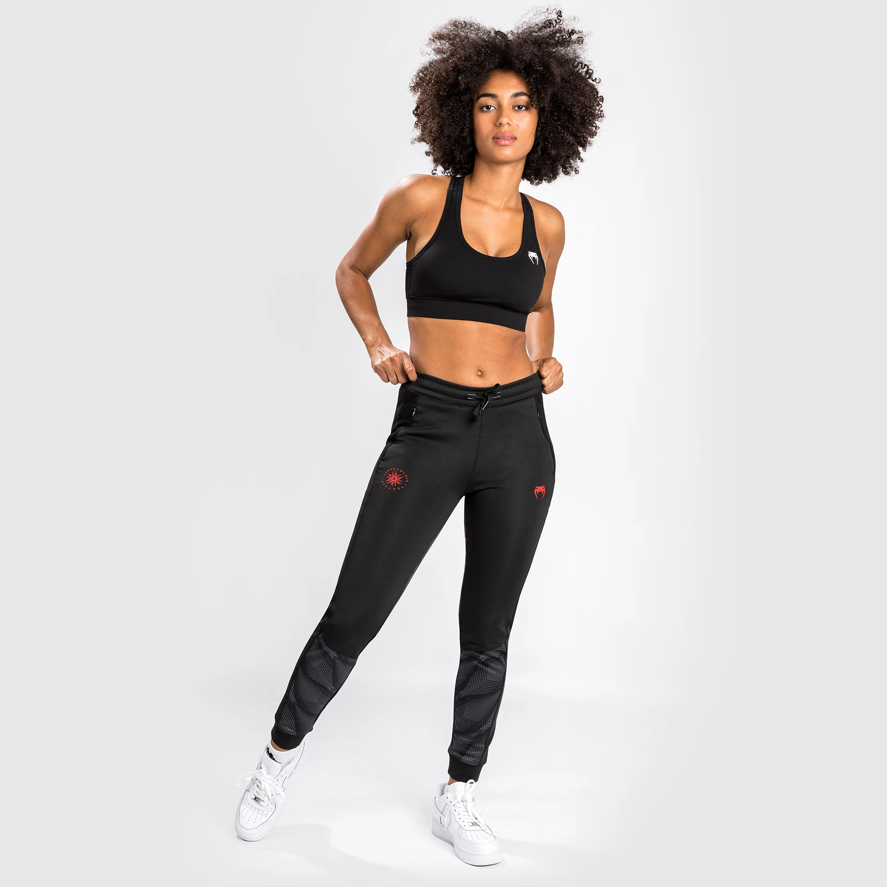 Venum Phantom Jogginghose - Für Frauen - Schwarz/Rot - Image 5