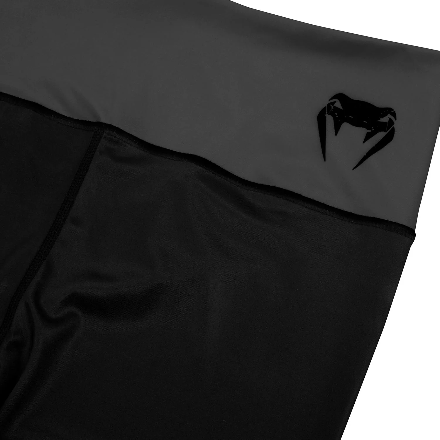 Venum Power Kurze Leggings - Schwarz/Grau - Image 5