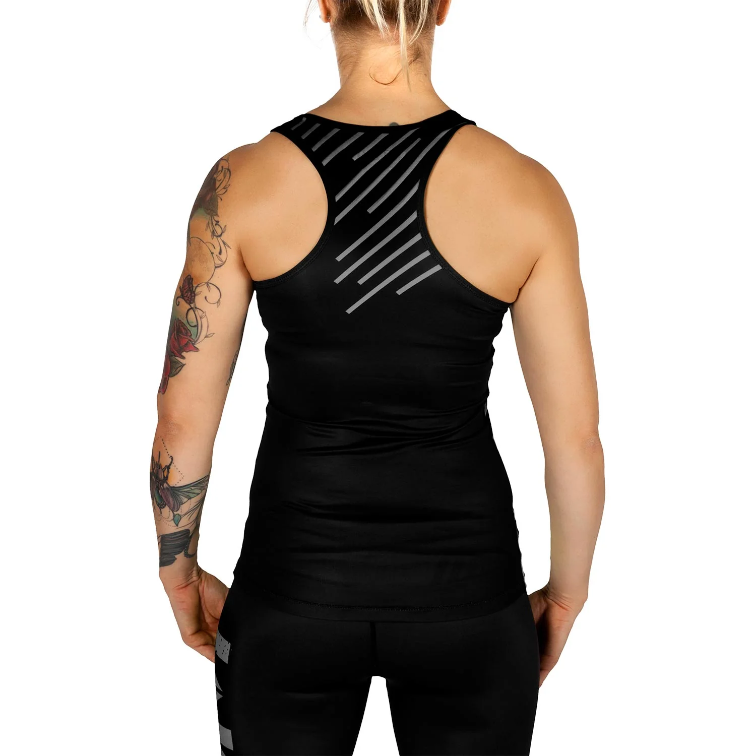 Venum Power Tank Top - Grau/Schwarz - Image 3