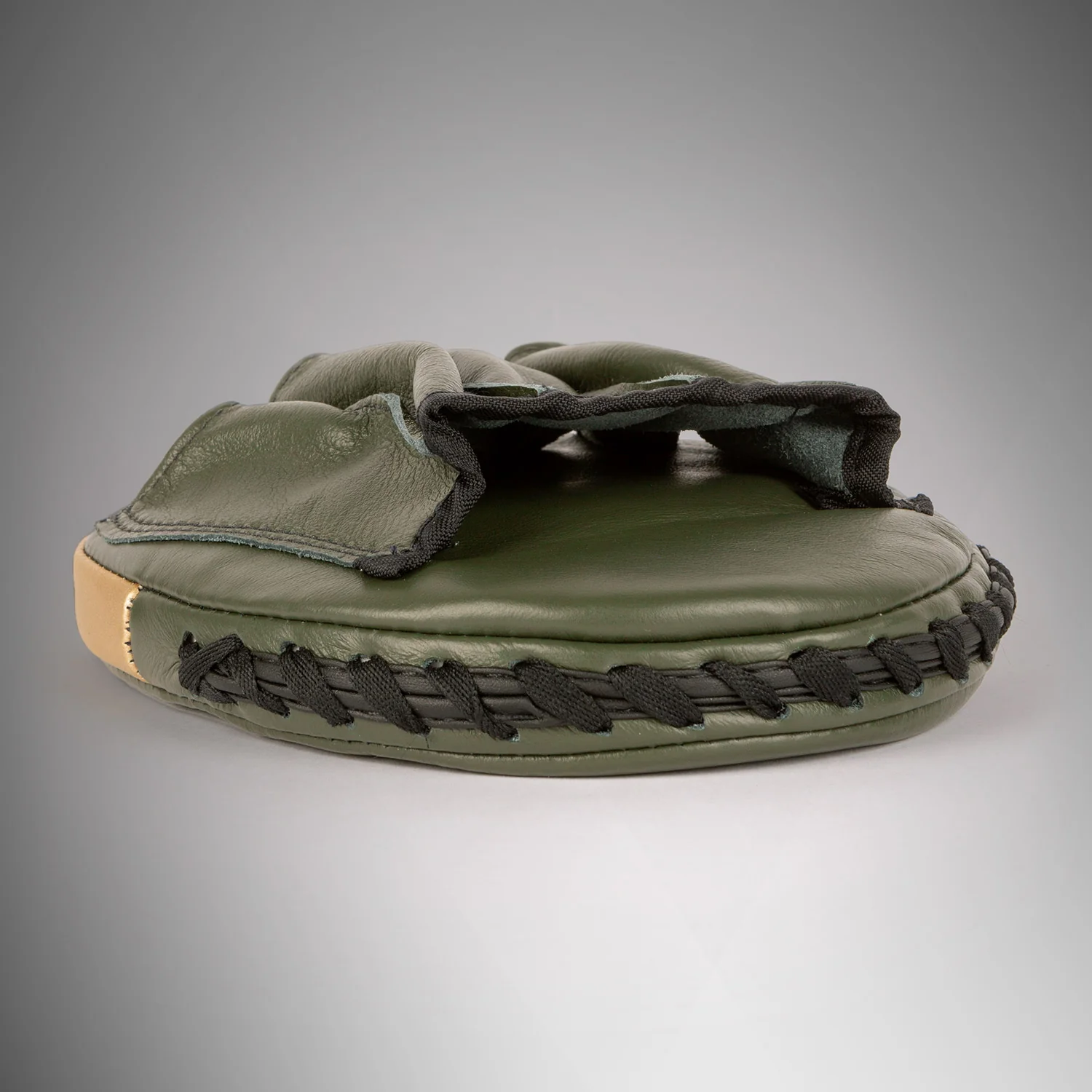 Venum Pro Boxhandschuhe Mini-Rundschlag-Schild – Khaki/Gold - Image 4