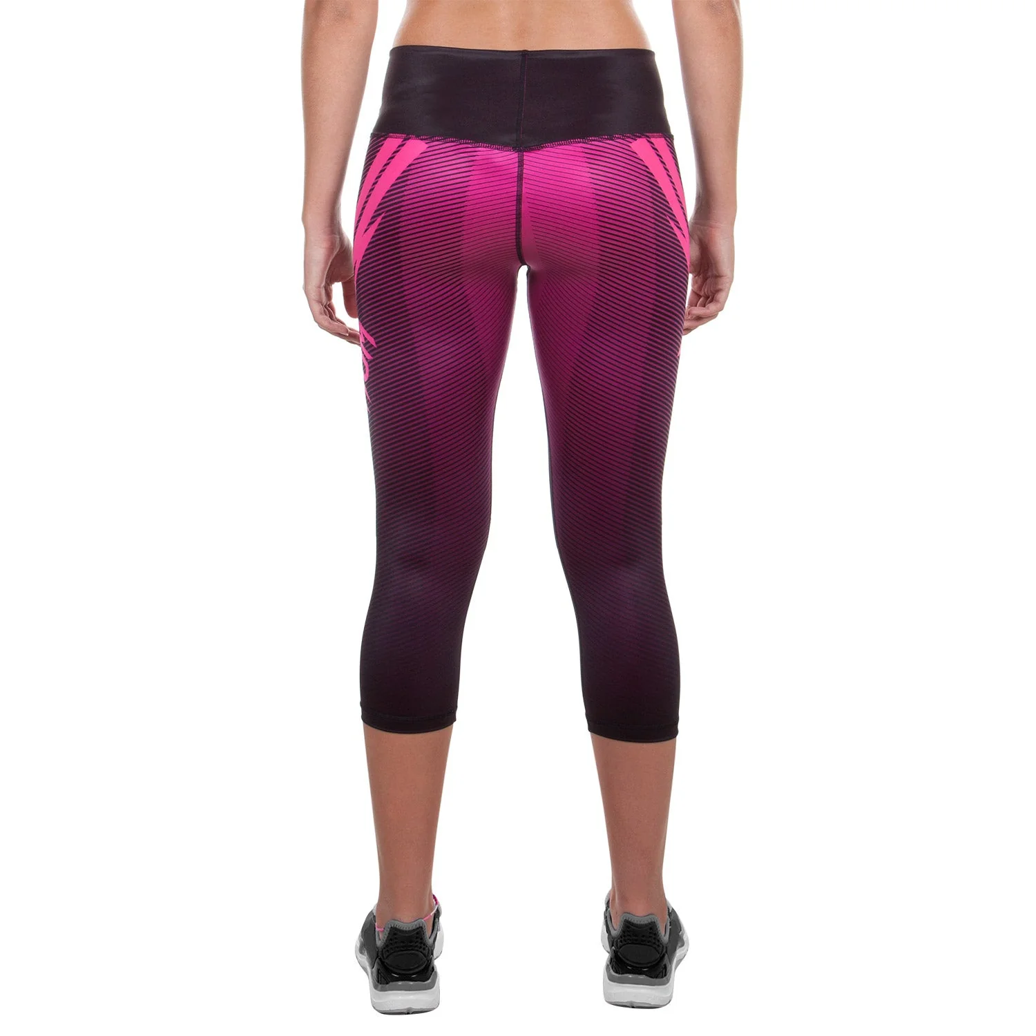 Venum Razor Leggings - Schwarz/Rosa - Image 3