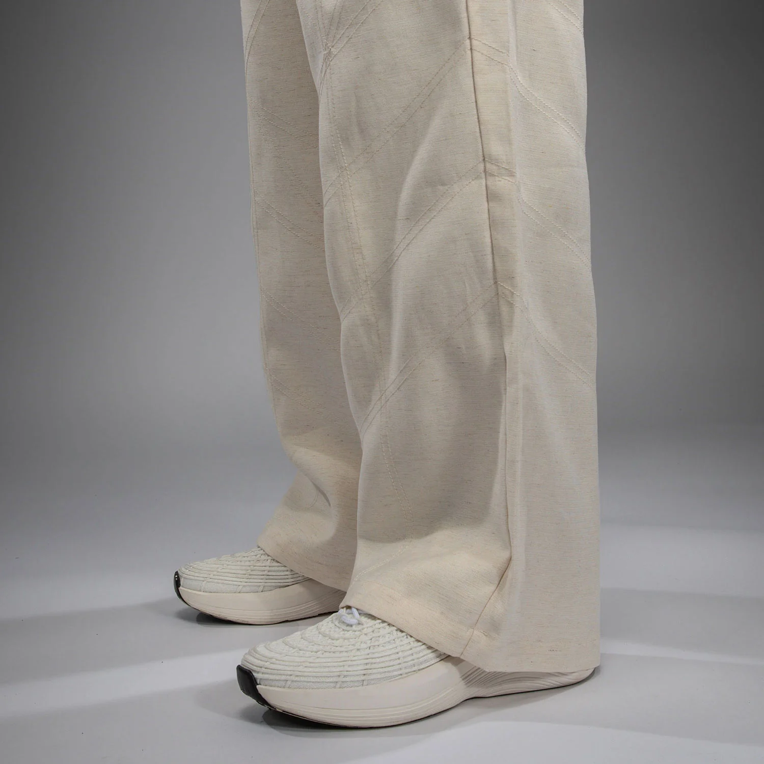 Venum Serpenti Damen Hose – Elfenbein/Burgunder - Image 8