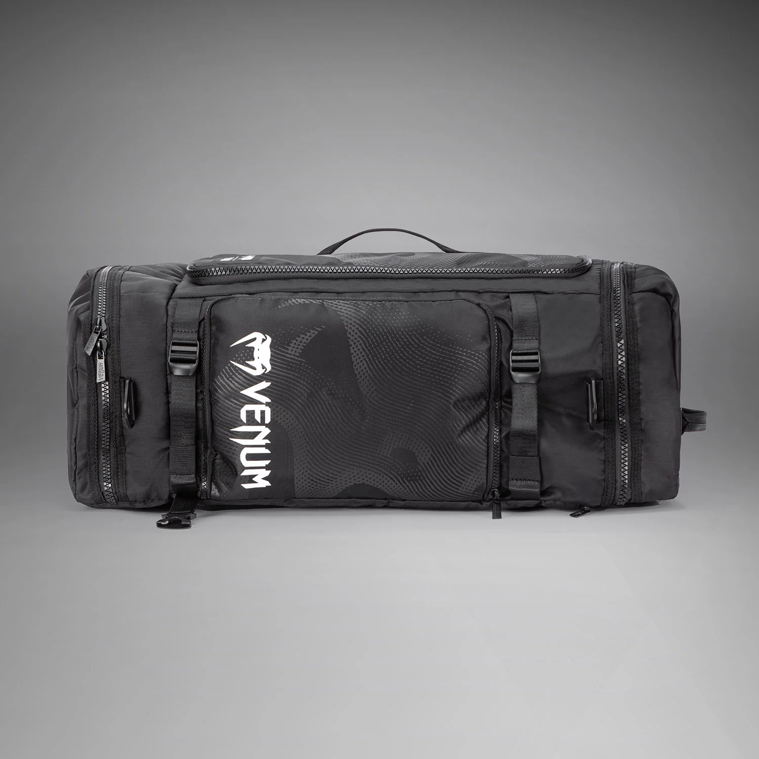 Venum Shockwave Sporttasche convertible (60L) - Schwarz