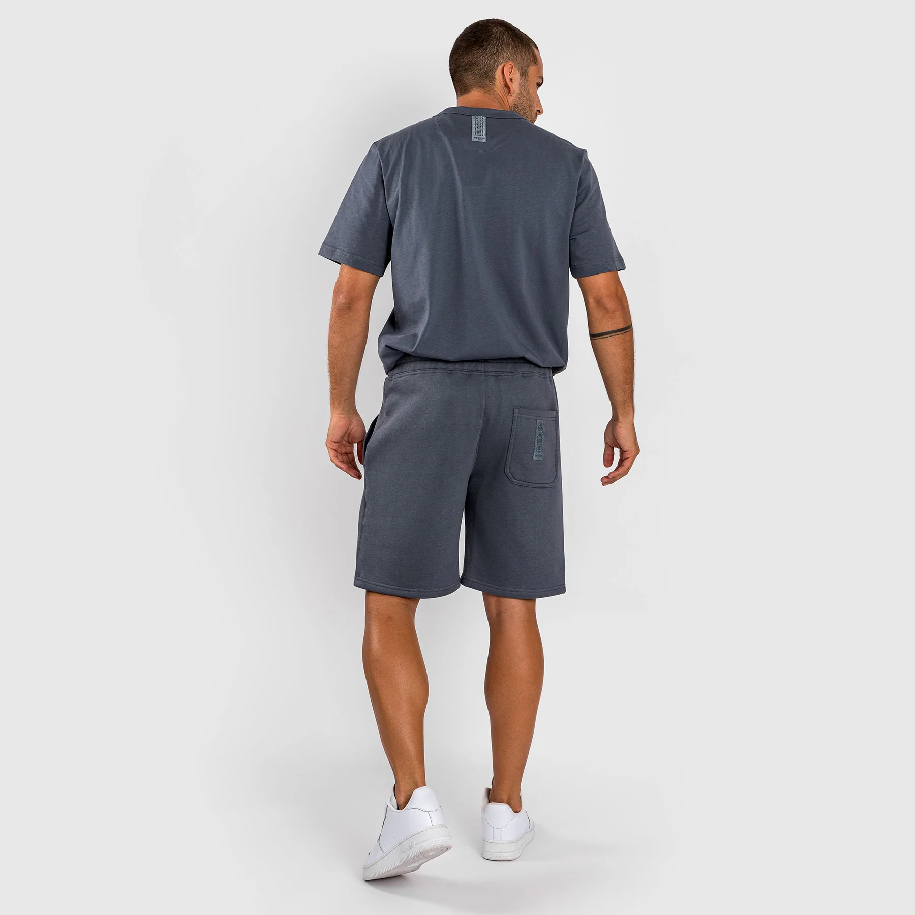Venum Silent Power Baumwoll-Short - Marineblau - Image 5