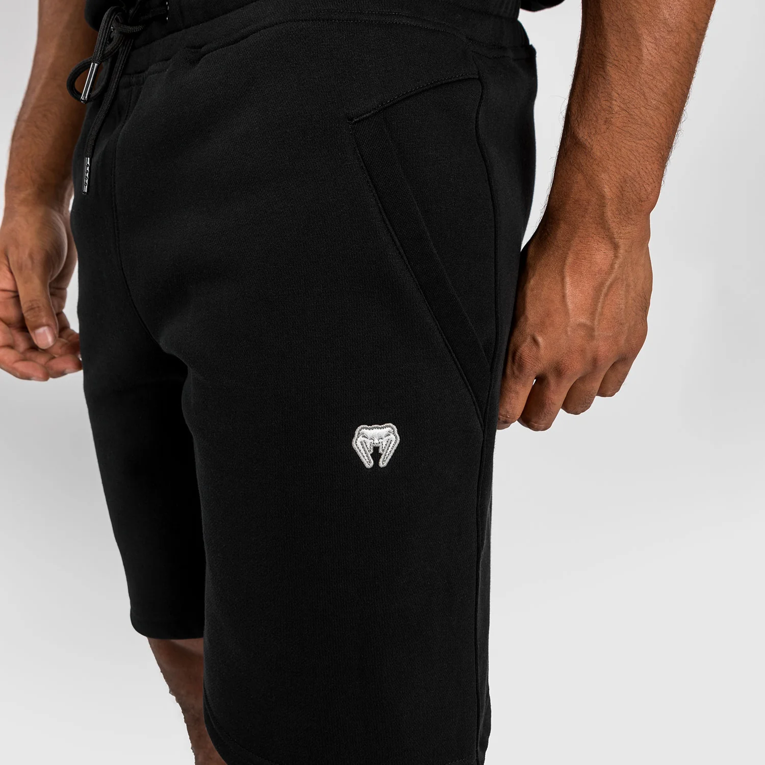 Venum Silent Power Baumwoll-Short - Schwarz - Image 5