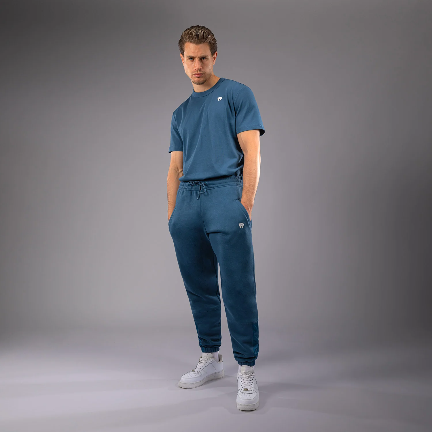 Venum Silent Power Jogginghose - Pfau Blau - Image 2