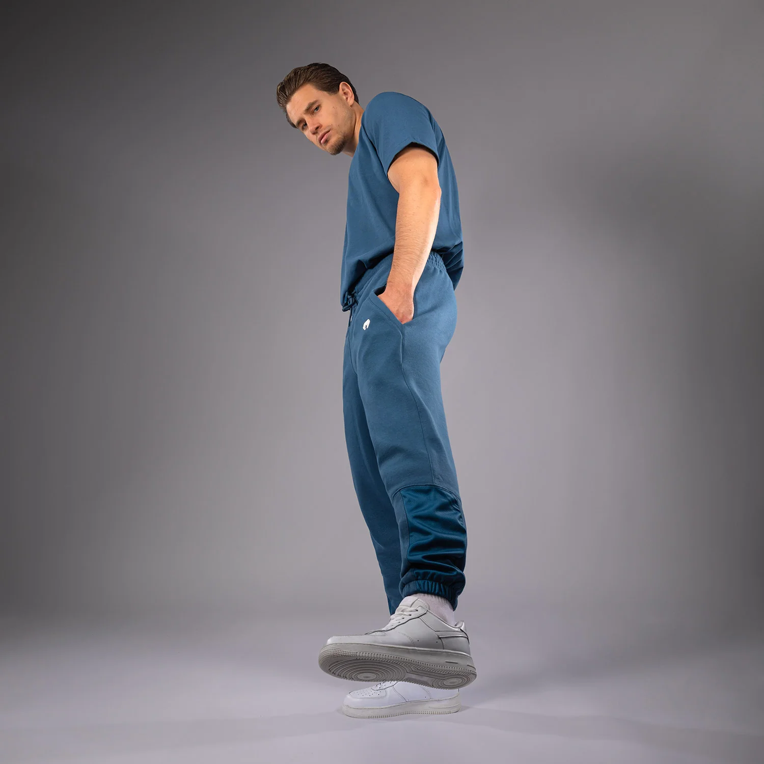 Venum Silent Power Jogginghose - Pfau Blau - Image 4