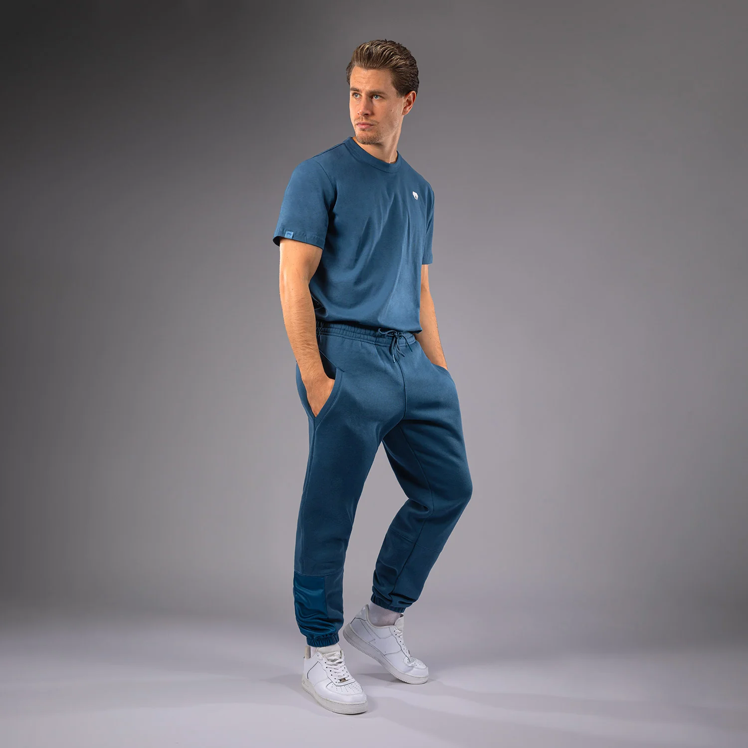Venum Silent Power Jogginghose - Pfau Blau - Image 7