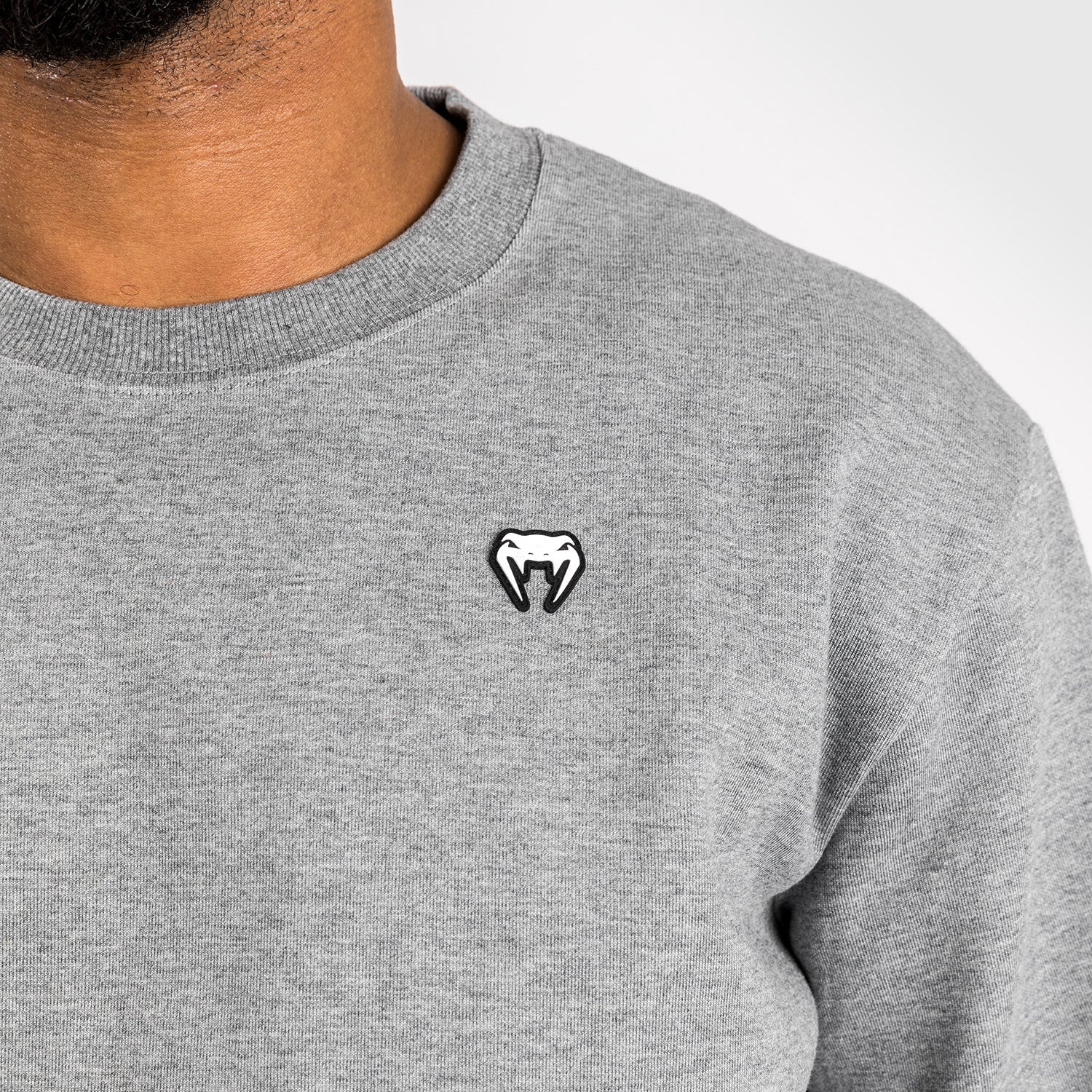 Venum Silent Power Lite Sweatshirt - Helles Heather Grey - Image 5