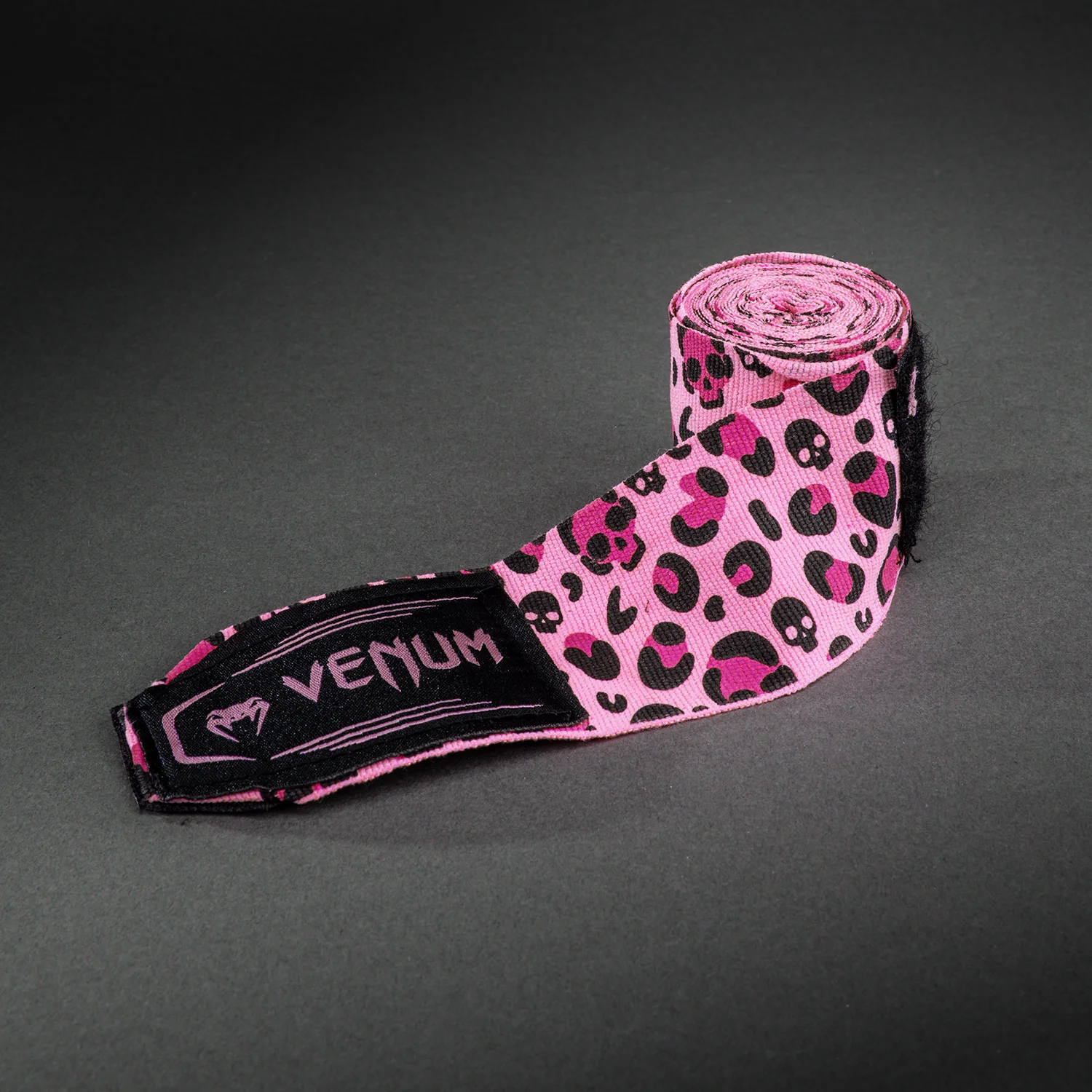 Venum Kontact Evo Skull Boxing Bandagen - Candy Pink/Lila - Image 3