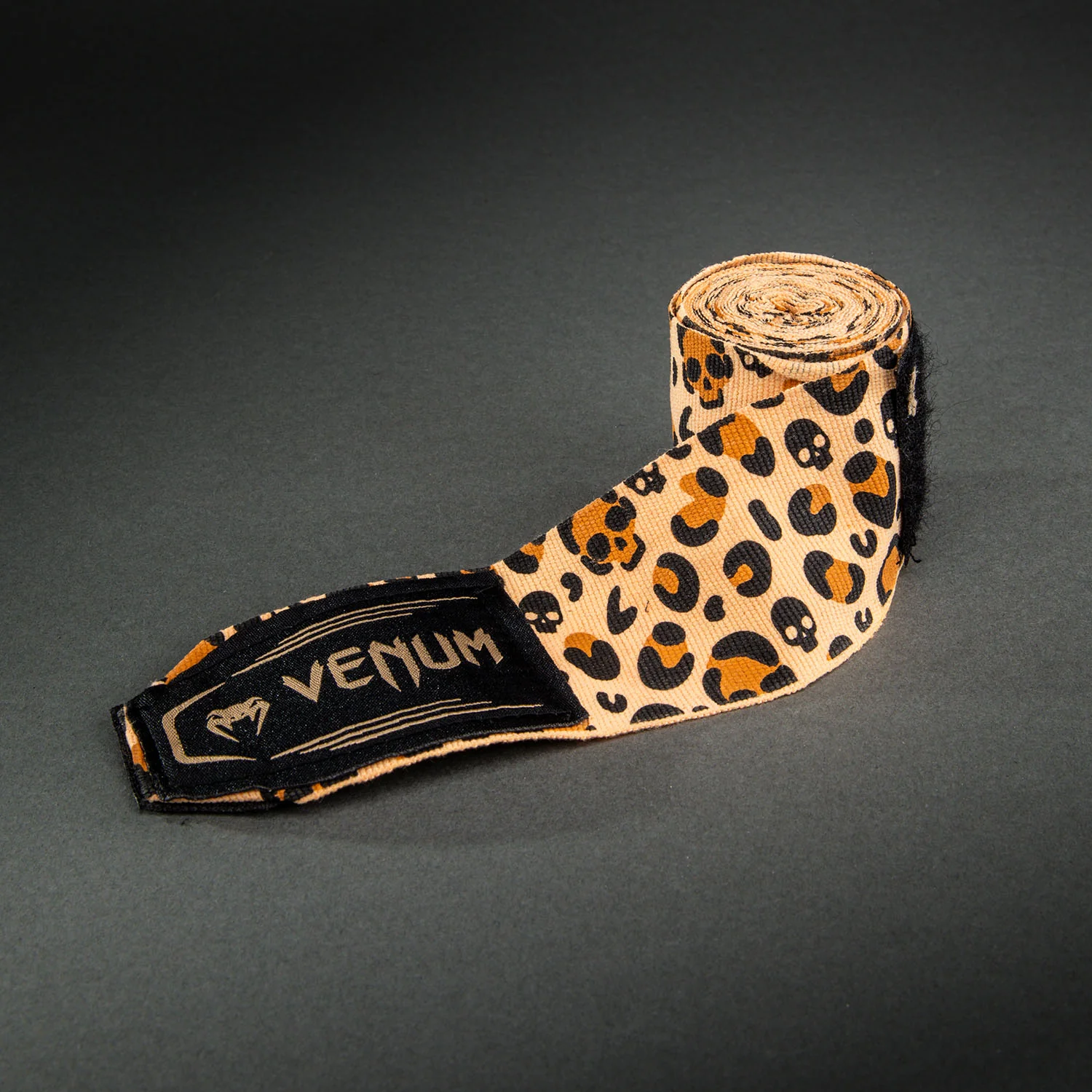 Venum Kontact Evo Skull Boxing Bandagen - Kamel - Image 3
