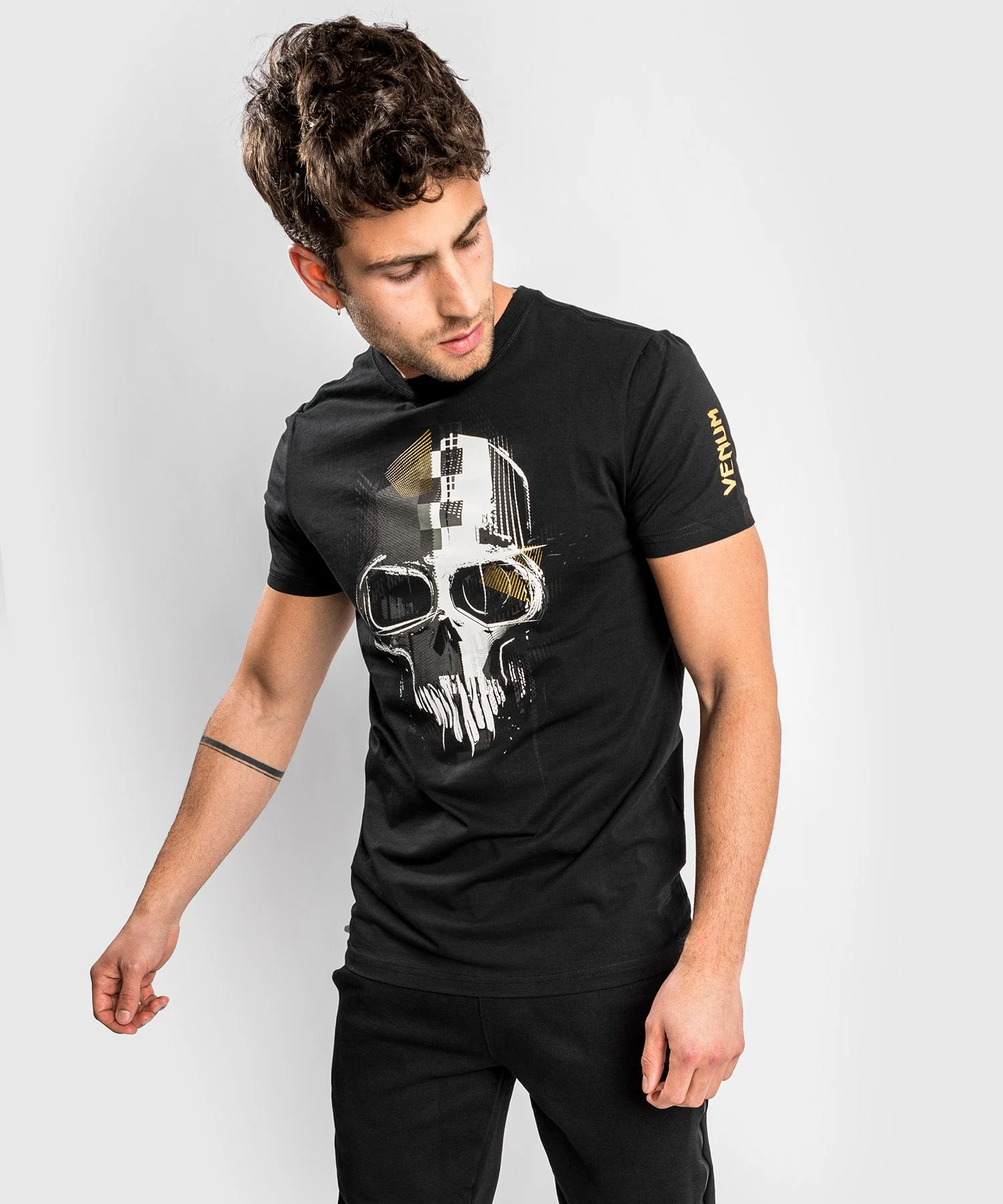 Venum Skull-T-Shirt - Schwarz