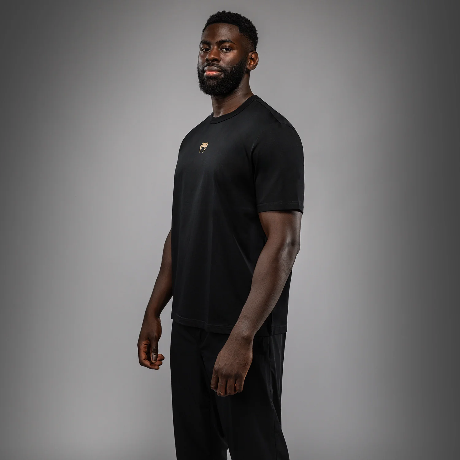 Venum Invader T-Shirt - Schwarz/Sand - Image 2