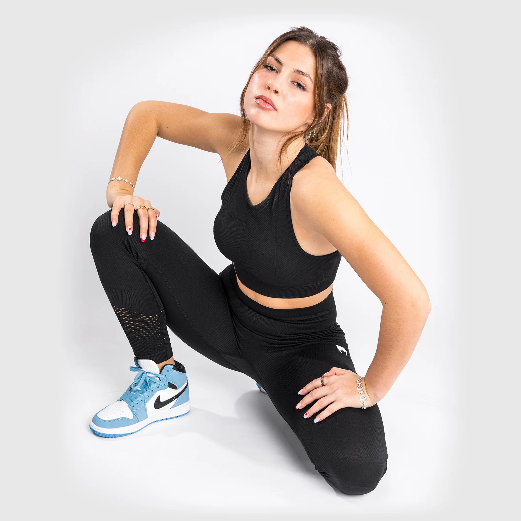 Venum Sparring Seamless Leggings - Schwarz - Image 4