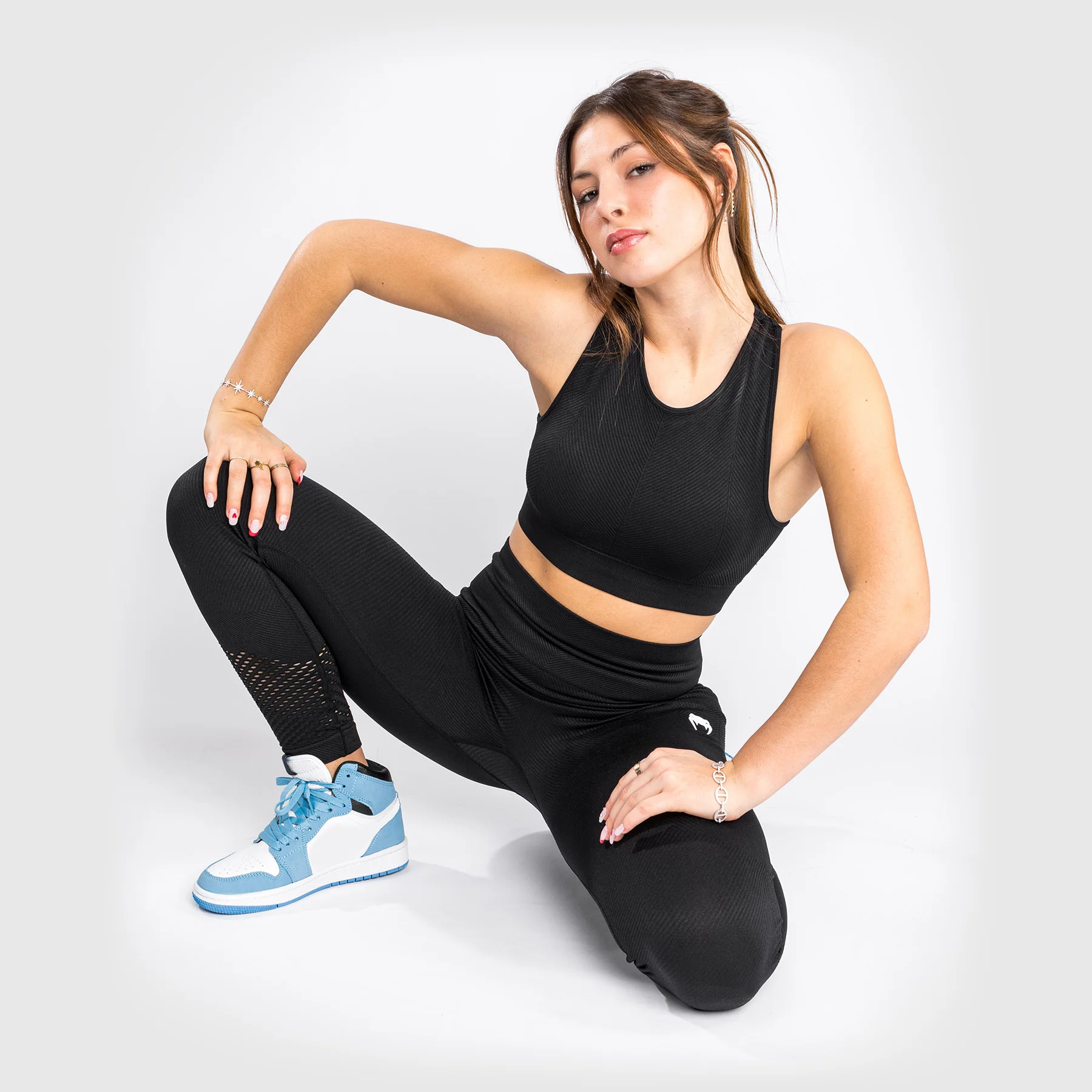 Venum Sparring Seamless Leggings - Schwarz - Image 7