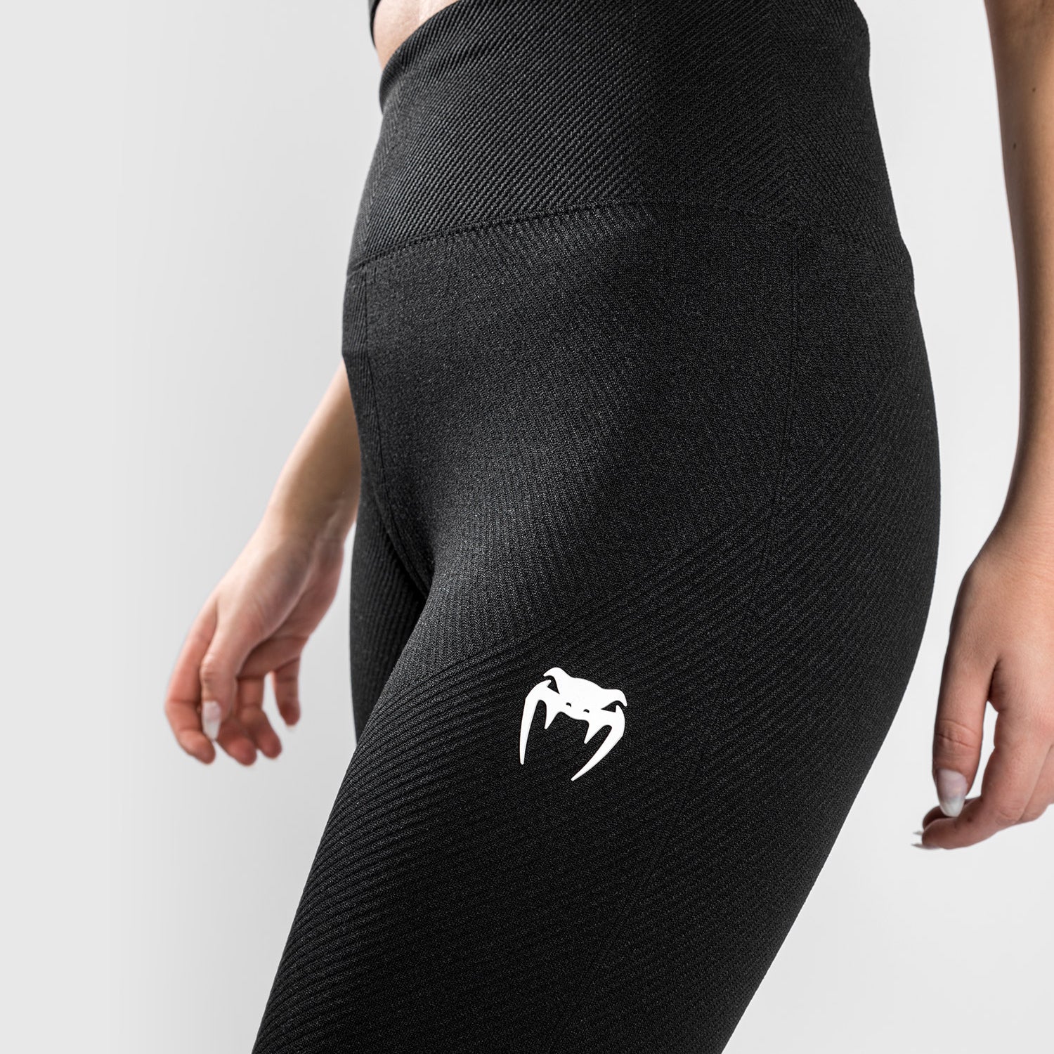 Venum Sparring Seamless Leggings ⅞ - Schwarz - Image 5