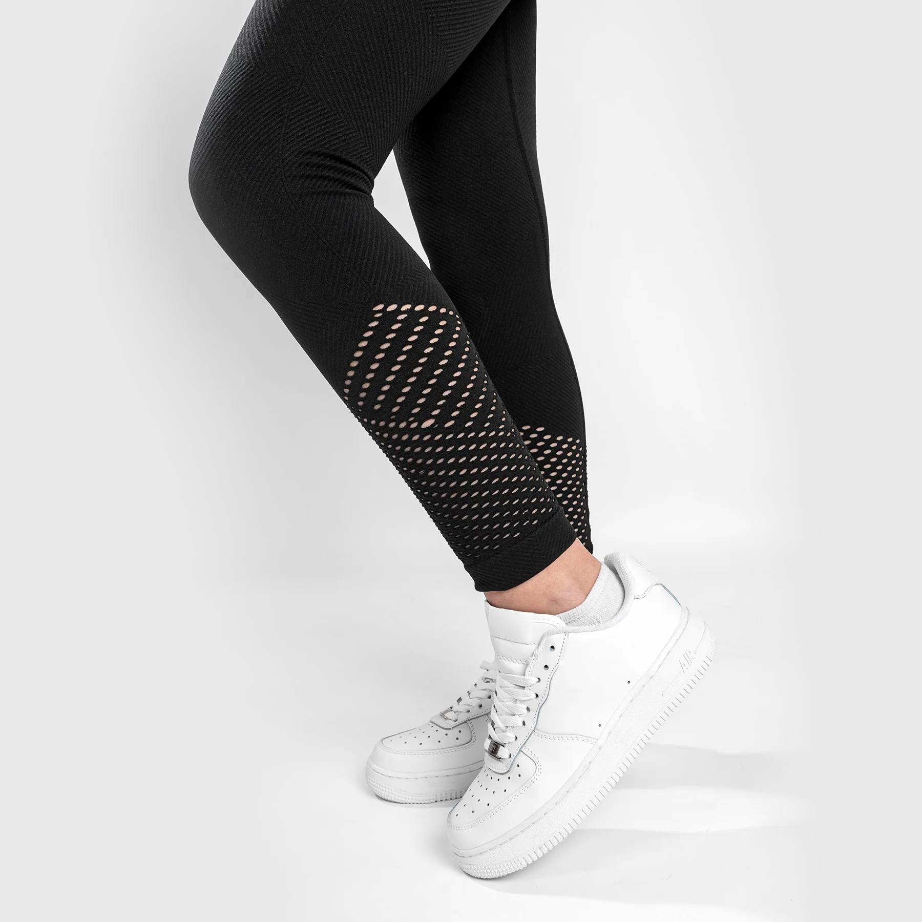 Venum Sparring Seamless Leggings ⅞ - Schwarz - Image 6