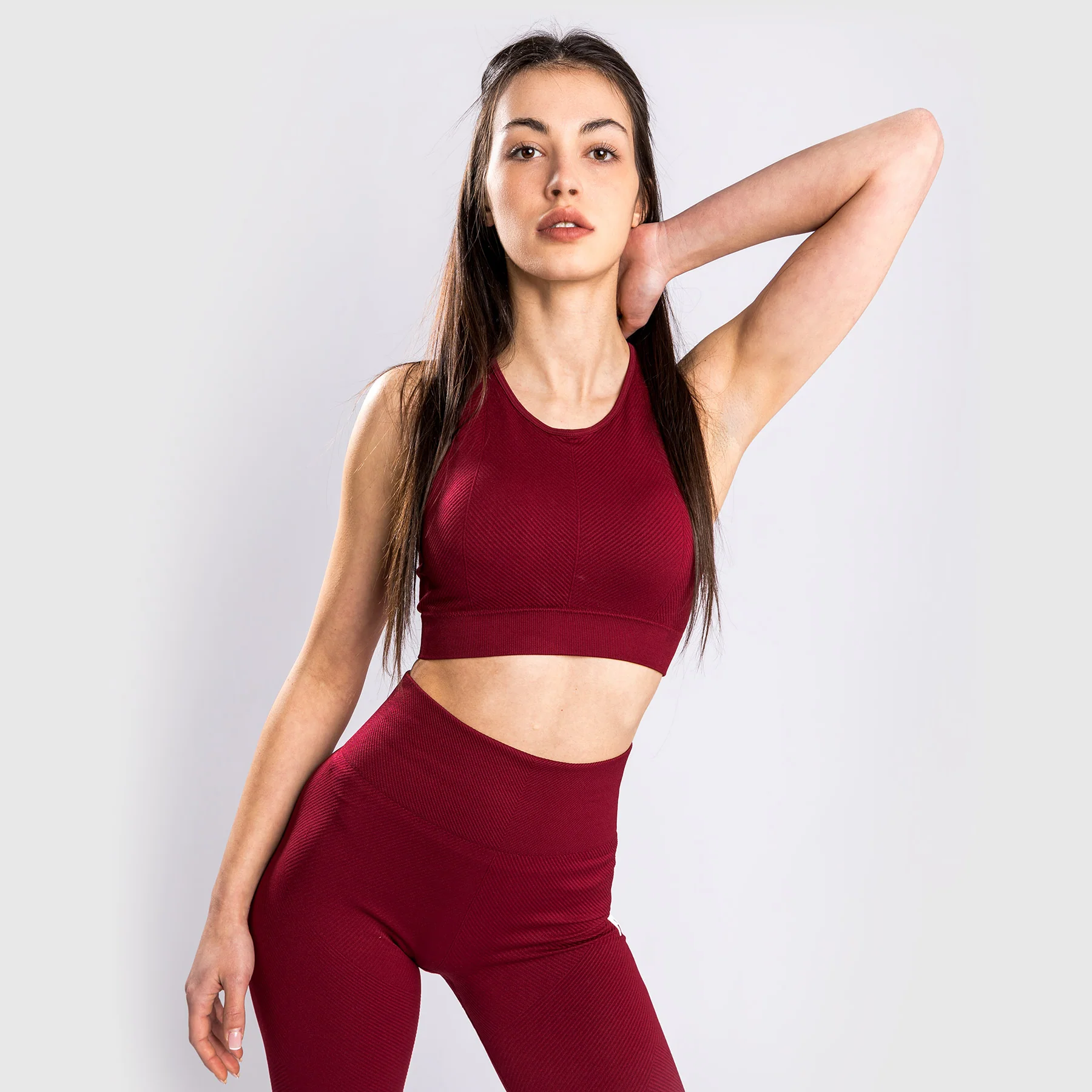 Venum Sparring Seamless Sport-BH - Bordeaux - Image 4