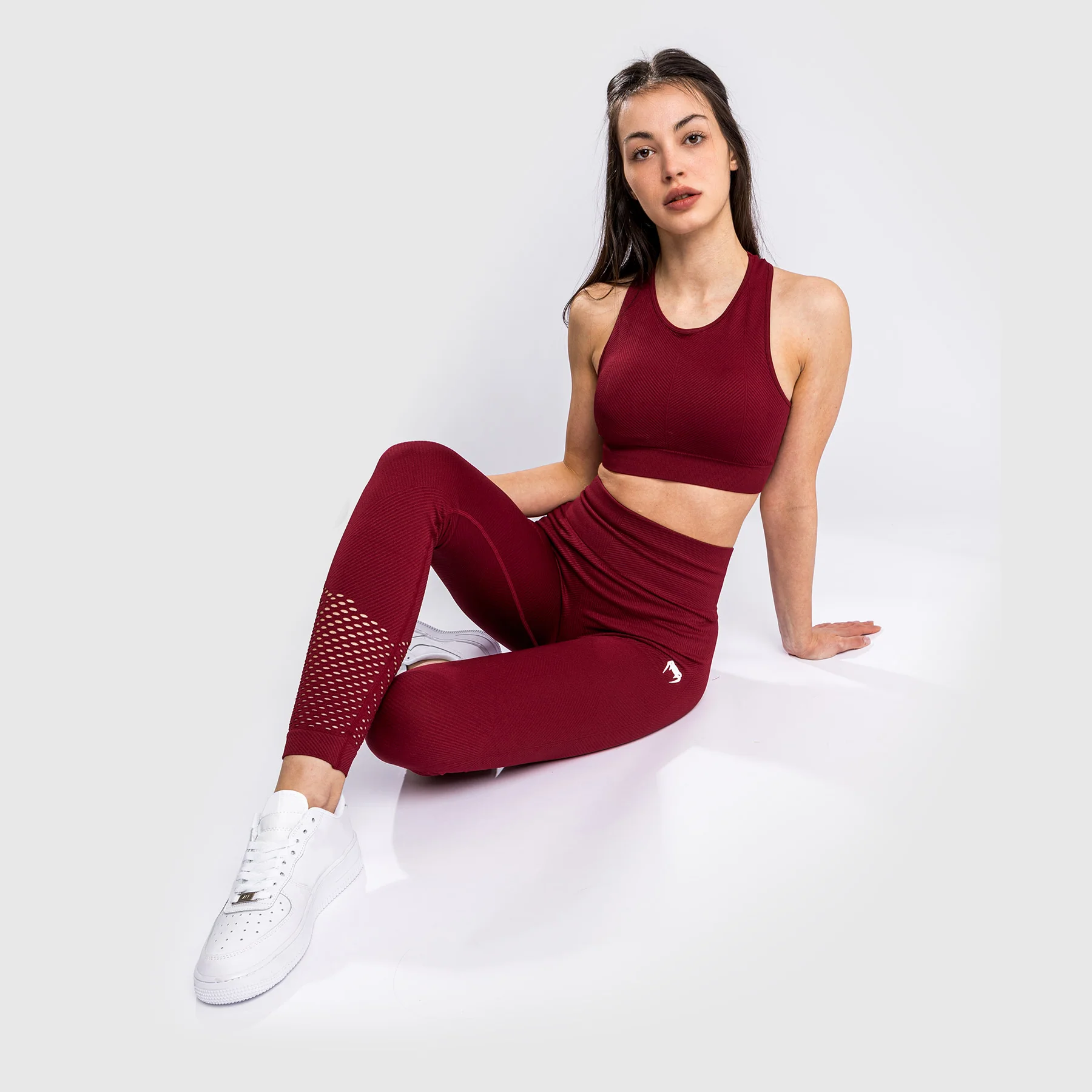 Venum Sparring Seamless Sport-BH - Bordeaux - Image 5