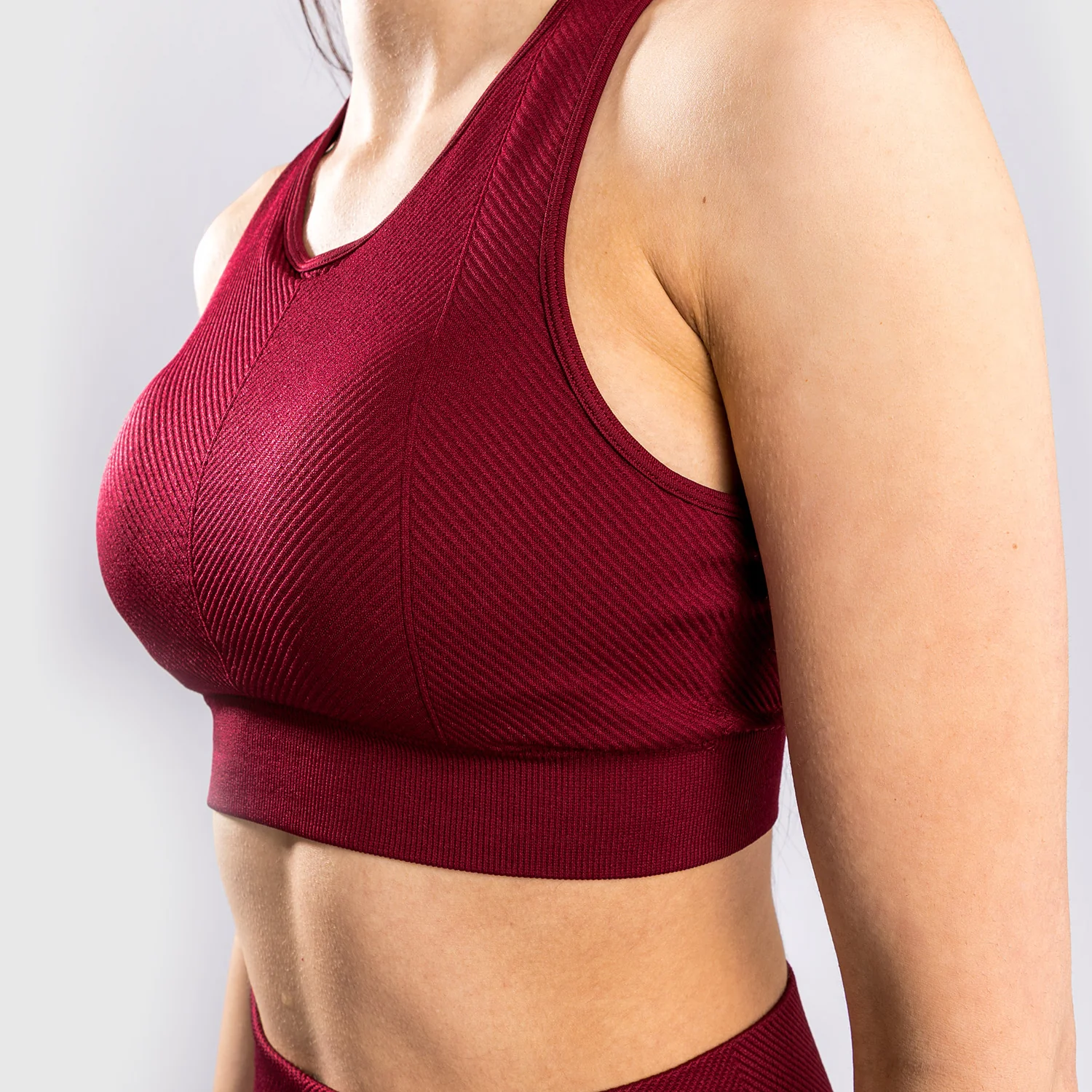 Venum Sparring Seamless Sport-BH - Bordeaux - Image 6