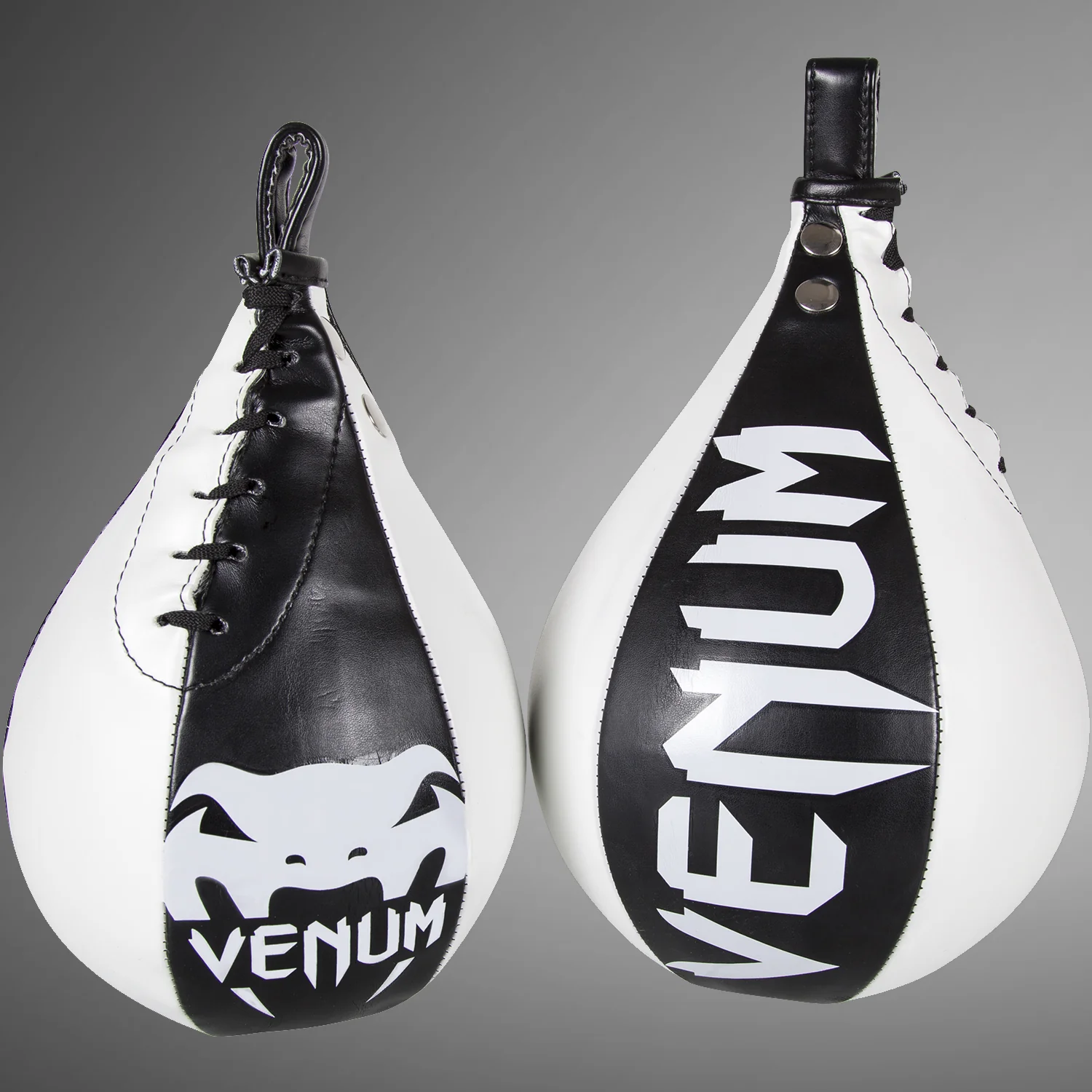 Venum Speed Bag Boxbirne - Skintex Leder - Schwarz/Ice