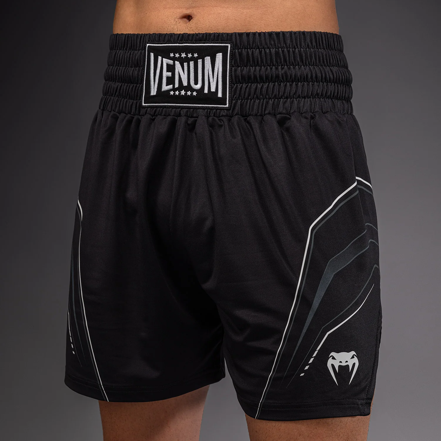 Venum Streamline Boxshorts – Schwarz/Weiß - Image 7