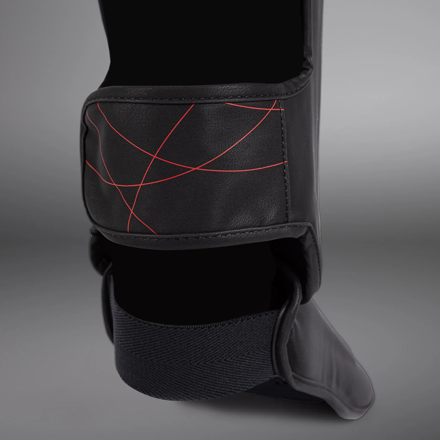 Venum Tactical XT Schienbeinschoner - Schwarz/Feuerrot - Image 6
