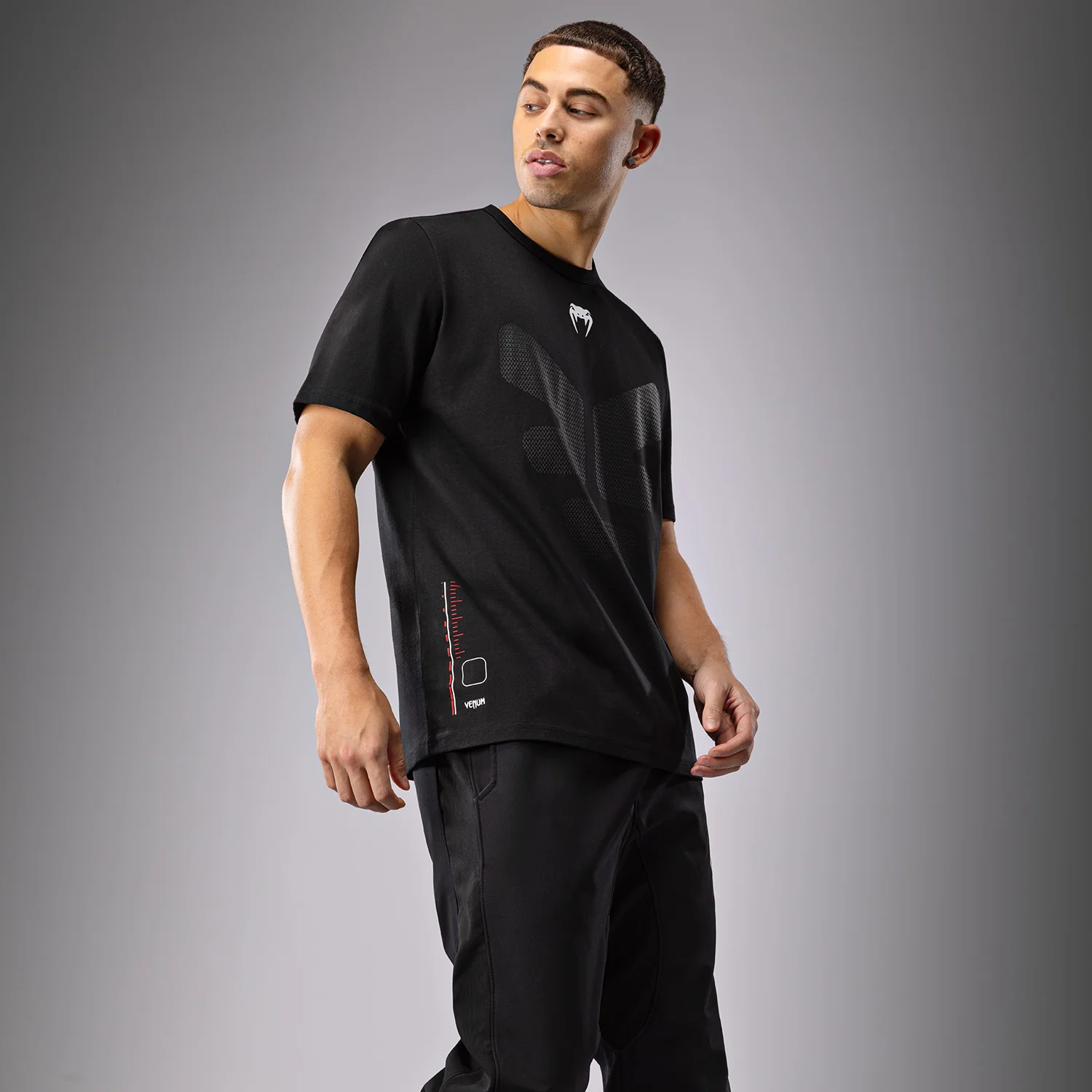 Venum Tactical XT T-Shirt - schwarz/feuerrot