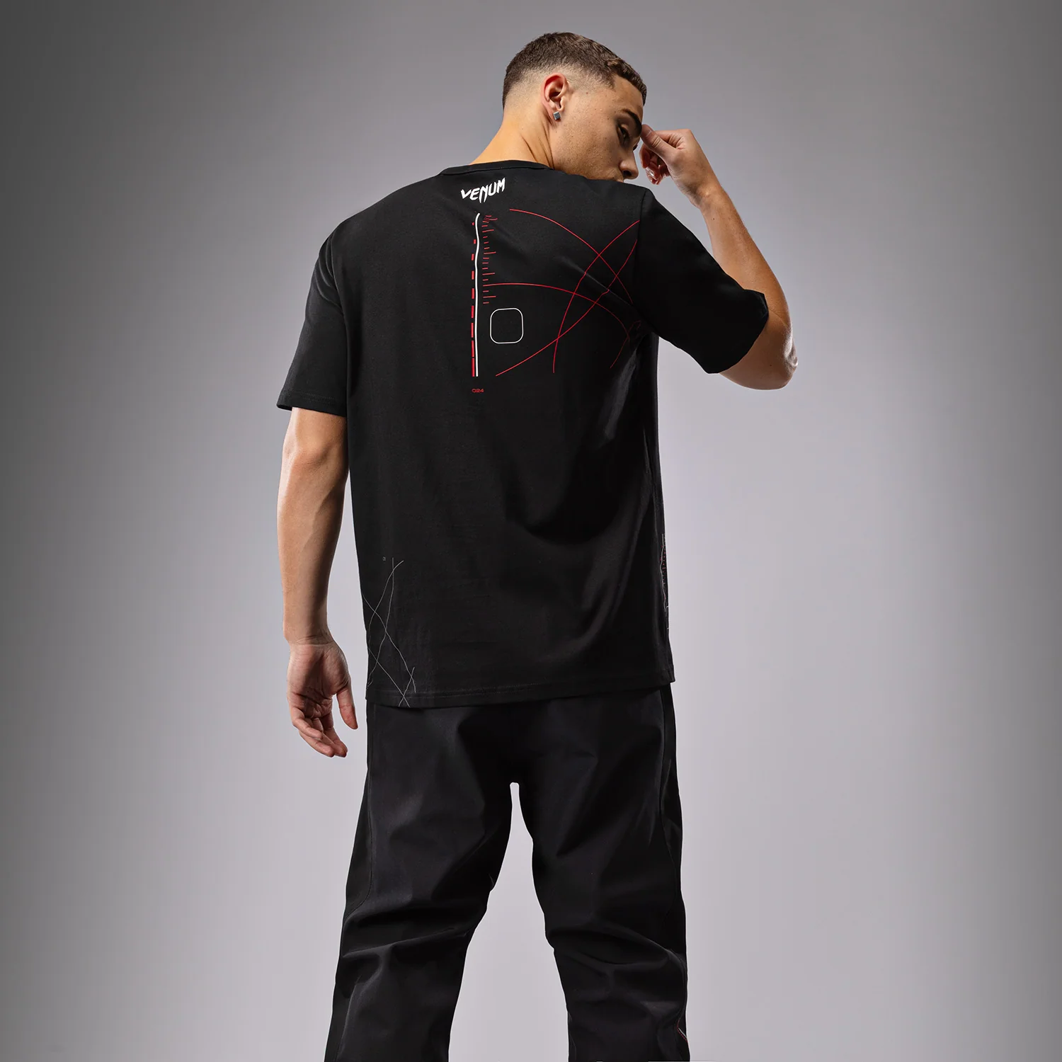 Venum Tactical XT T-Shirt - schwarz/feuerrot - Image 2