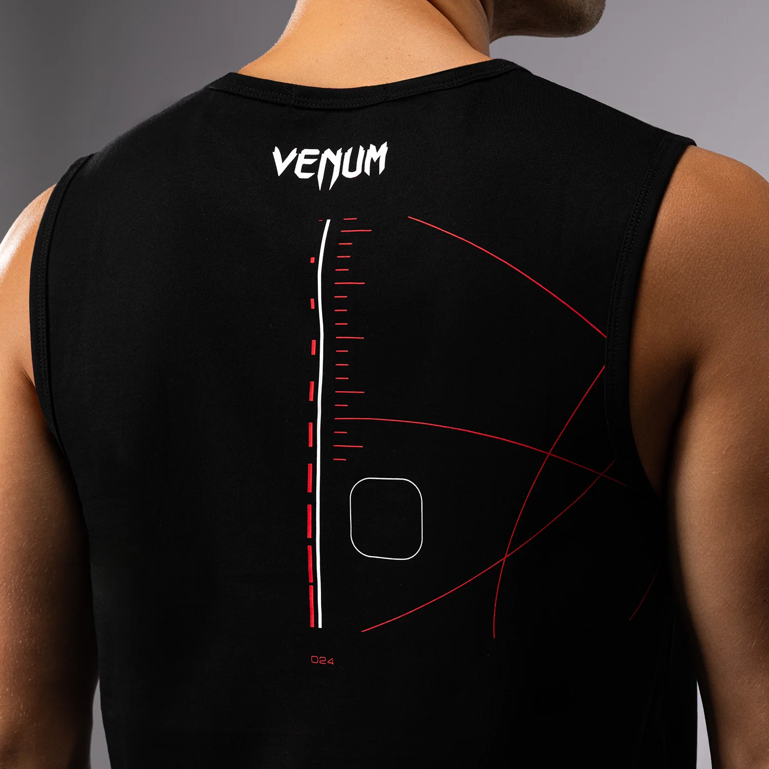 Venum Tactical XT Tank Top - Schwarz/Feuerrot - Image 10