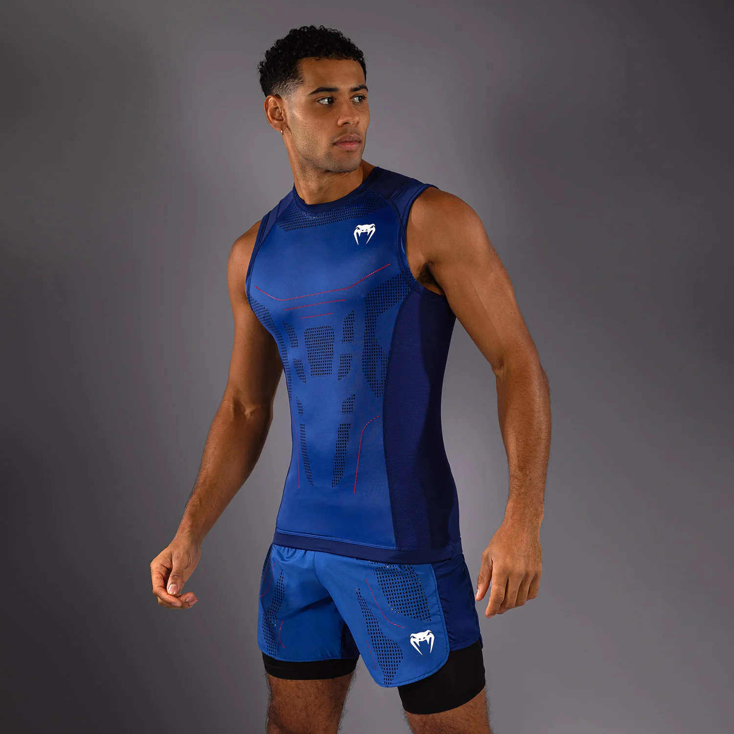 Venum Technical 3.0 Ärmelloses Rashguard - Nachtblau - Image 2