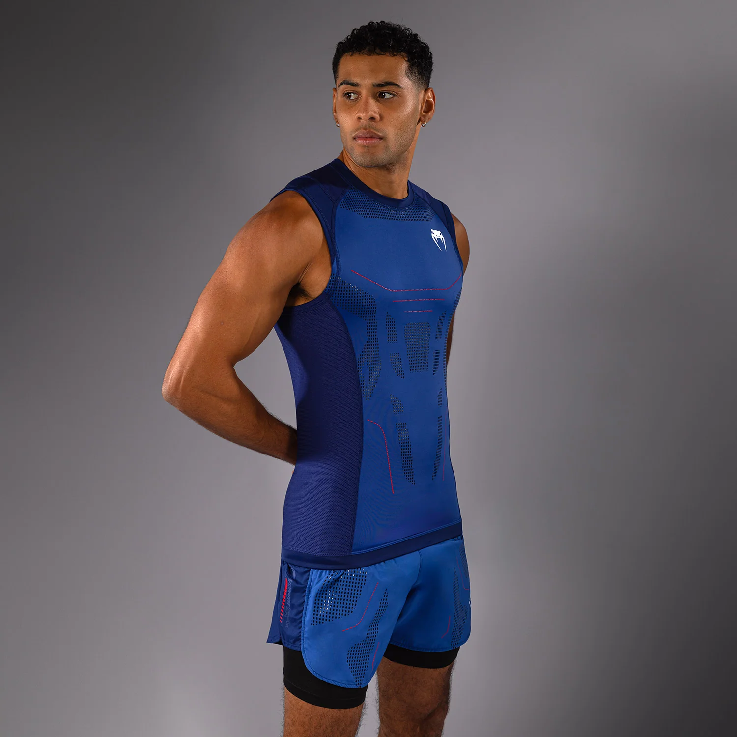 Venum Technical 3.0 Ärmelloses Rashguard - Nachtblau - Image 3