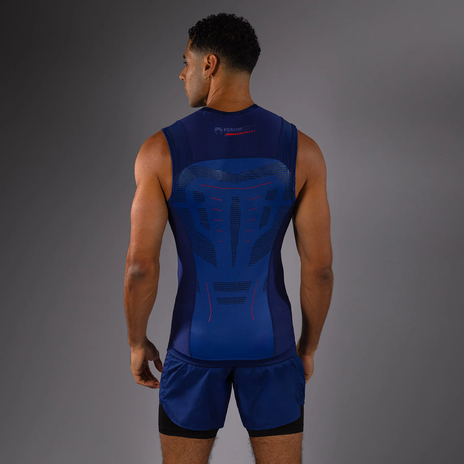 Venum Technical 3.0 Ärmelloses Rashguard - Nachtblau - Image 4