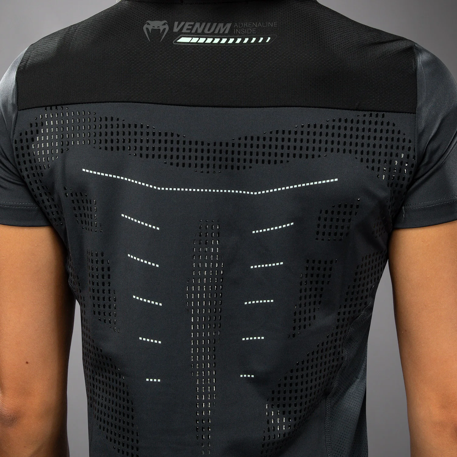 Venum Technical 3.0 Damen Dry Tech T-Shirt - Grigio tempesta - Image 5