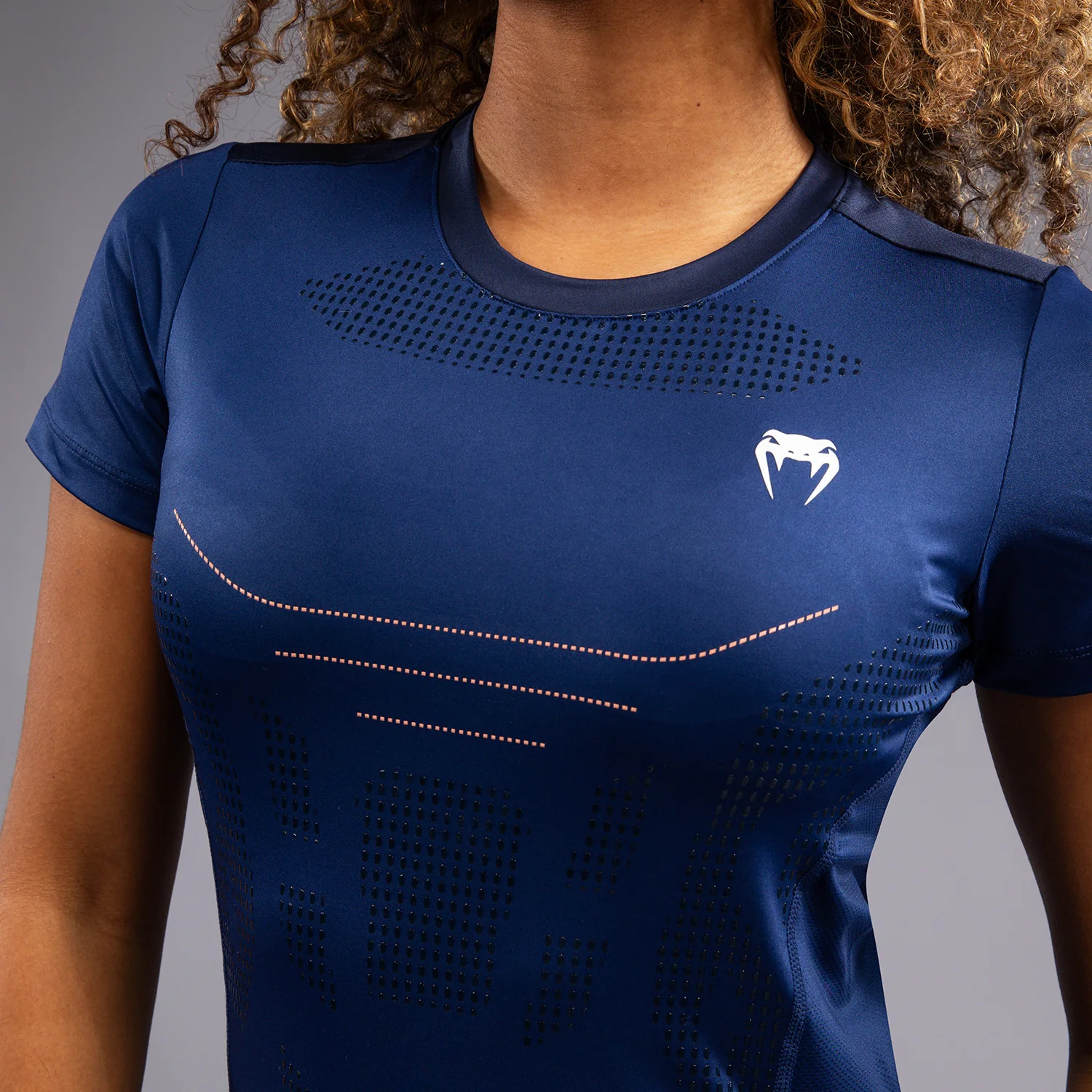 Venum Technical 3.0 Damen Dry Tech T-Shirt - Nachtblau - Image 5